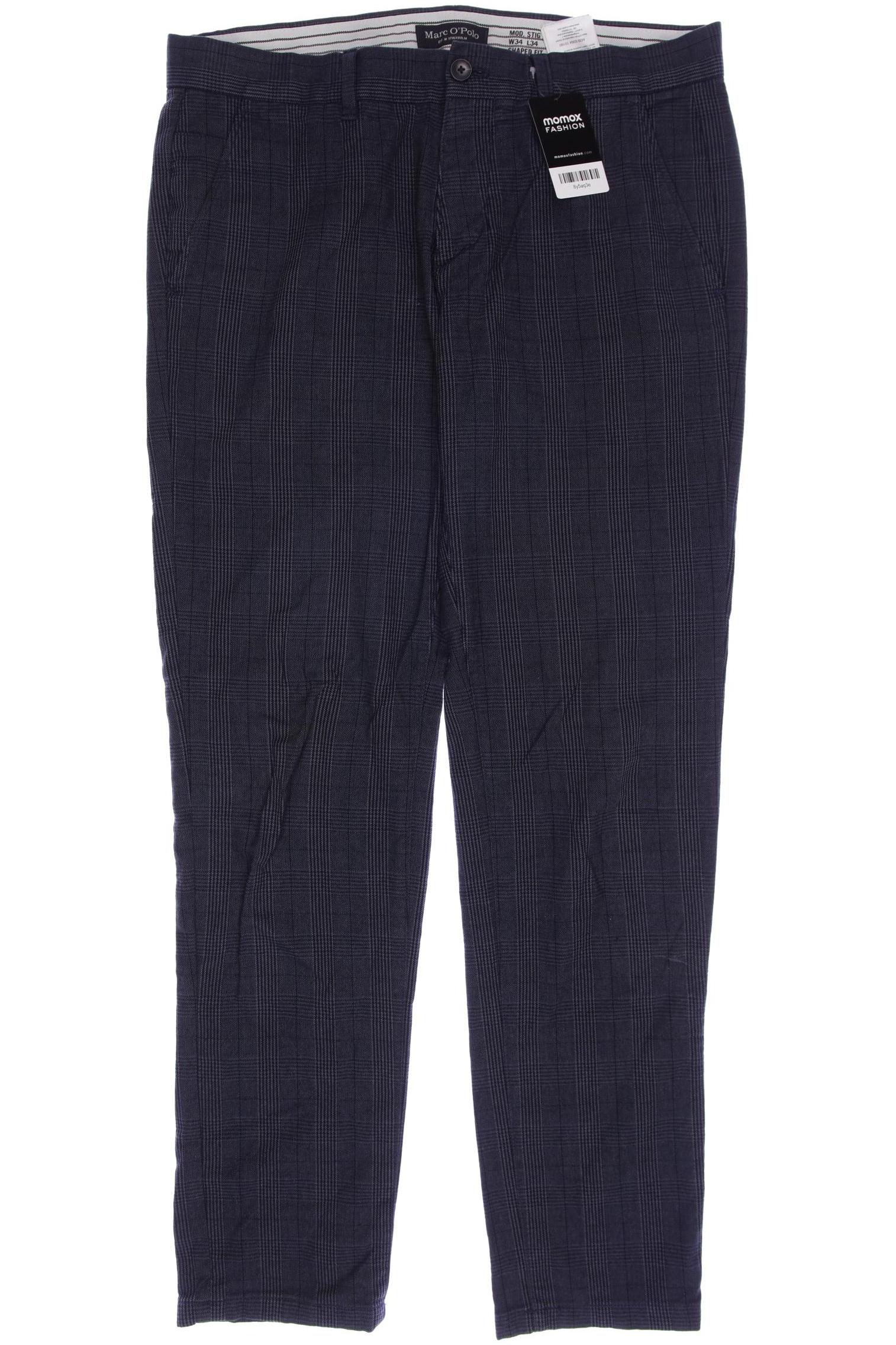 

Marc O Polo Herren Stoffhose, marineblau, Gr. 34