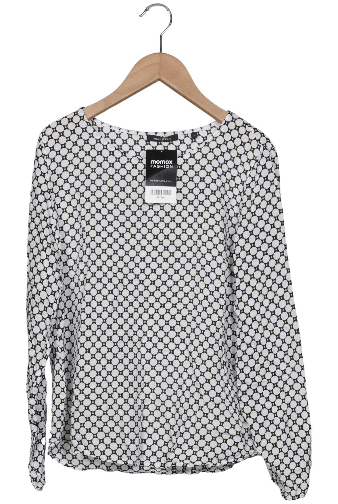 

Marc O Polo Damen Langarmshirt, weiß, Gr. 34