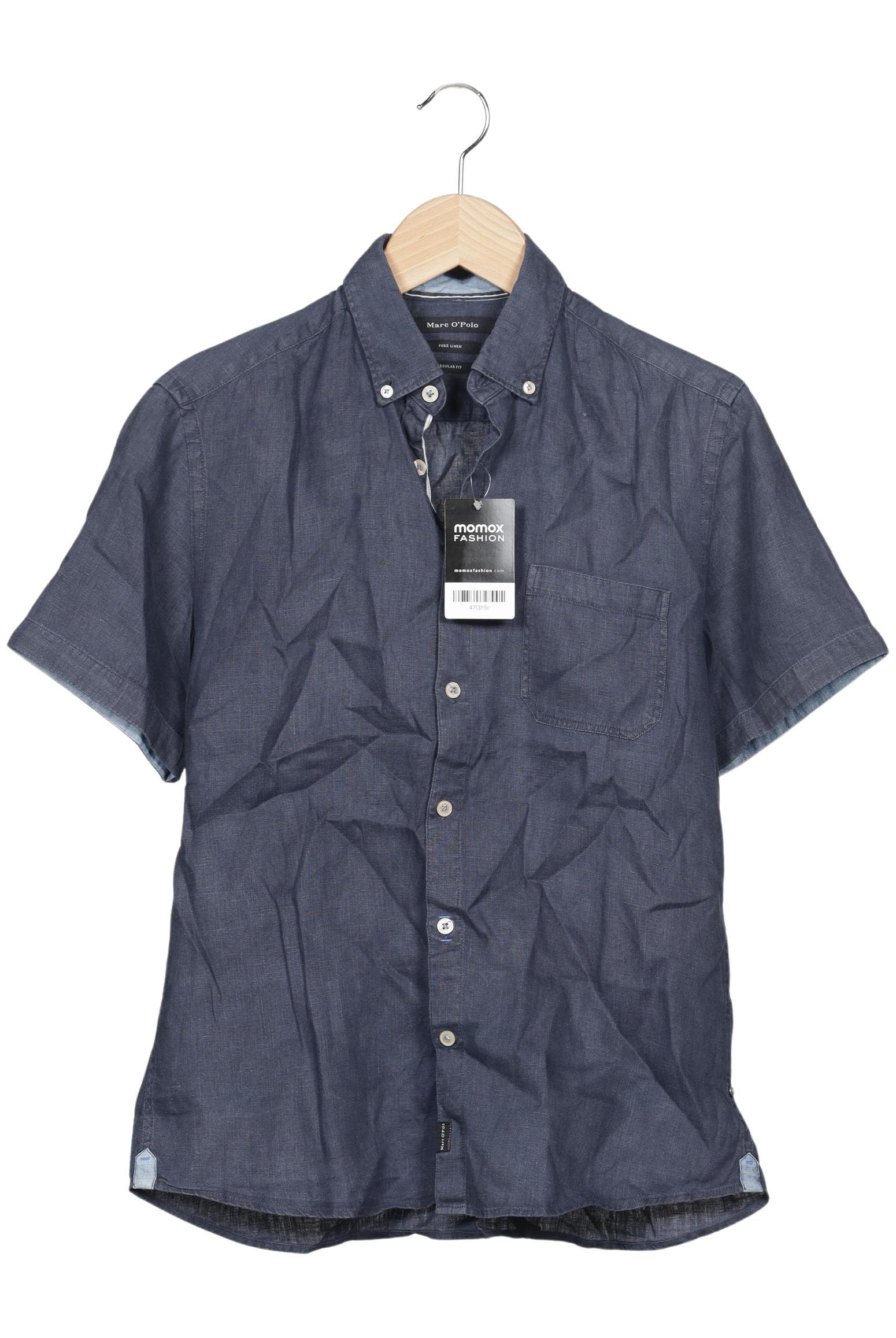 

Marc O Polo Herren Hemd, marineblau, Gr. 46