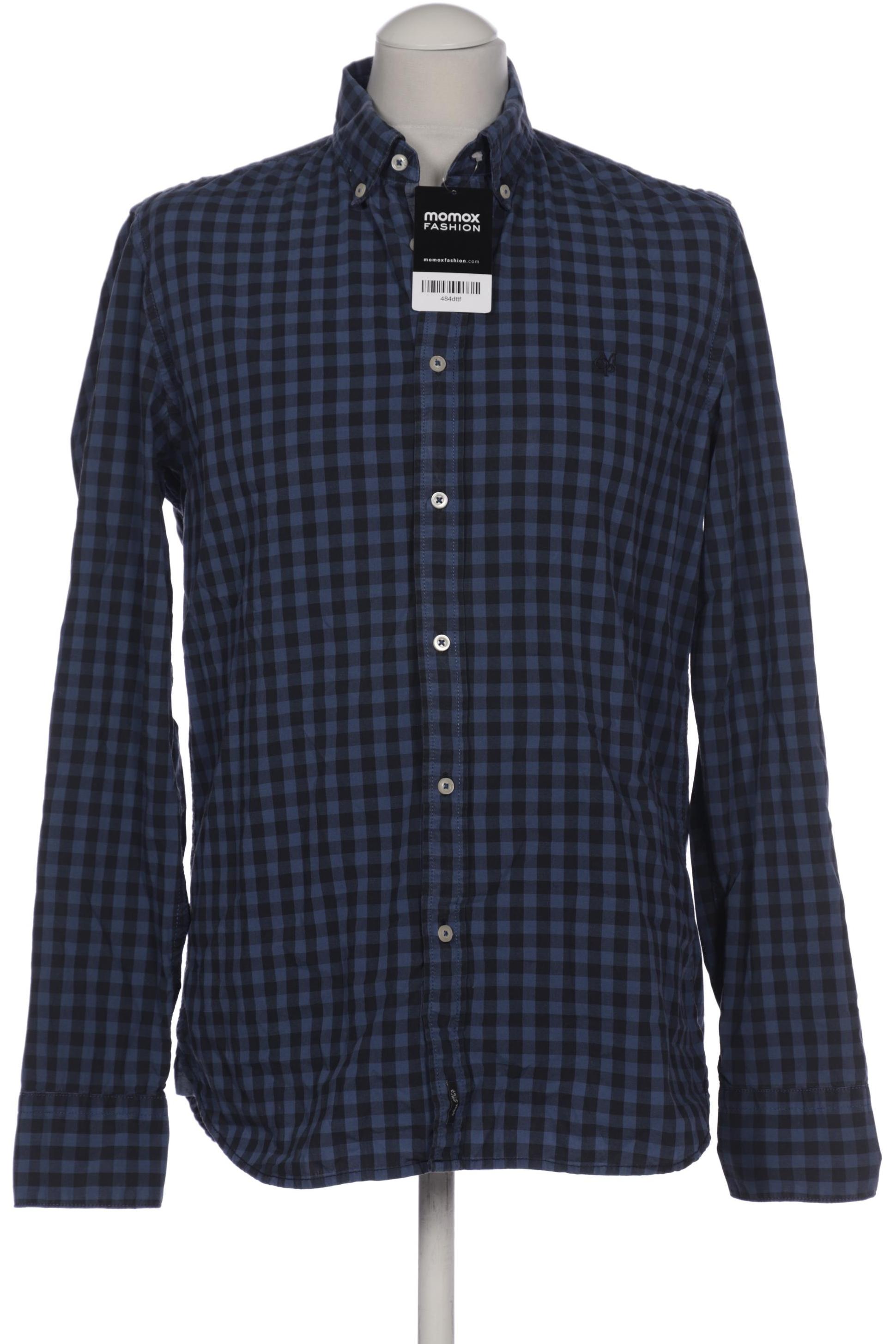 

Marc O Polo Herren Hemd, marineblau, Gr. 48