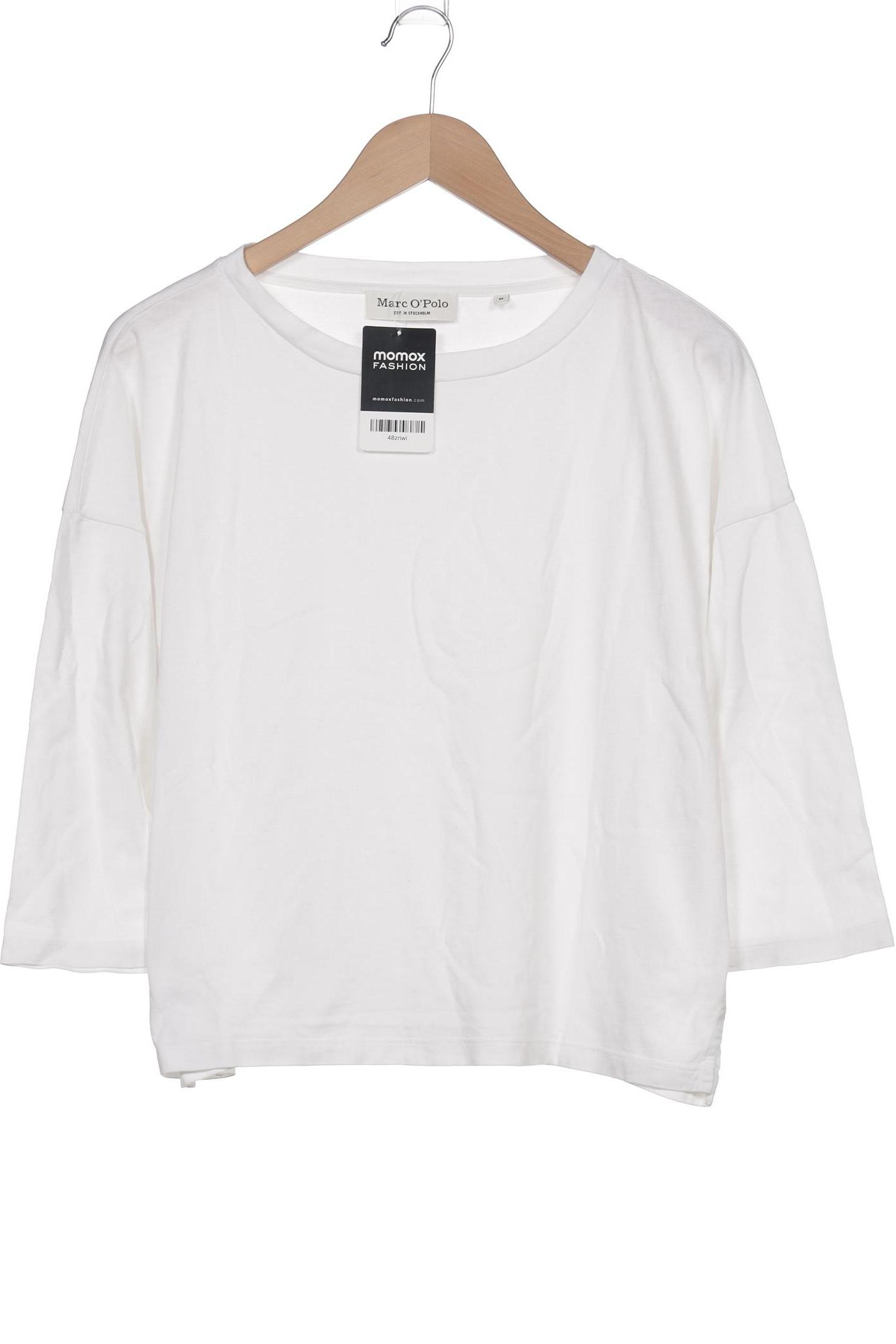 

Marc O Polo Damen Langarmshirt, weiß, Gr. 38