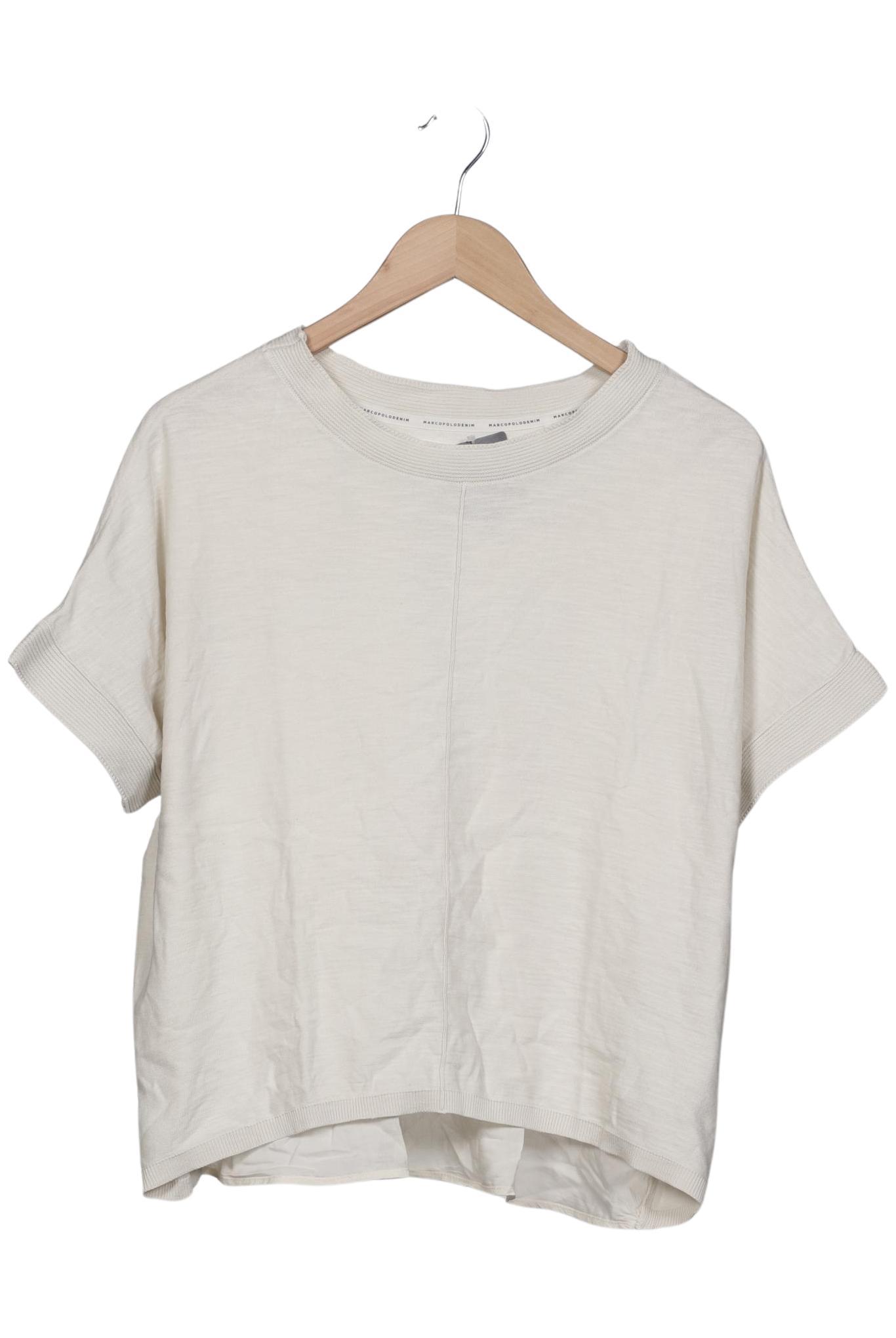 

Marc O Polo Damen T-Shirt, cremeweiß, Gr. 38