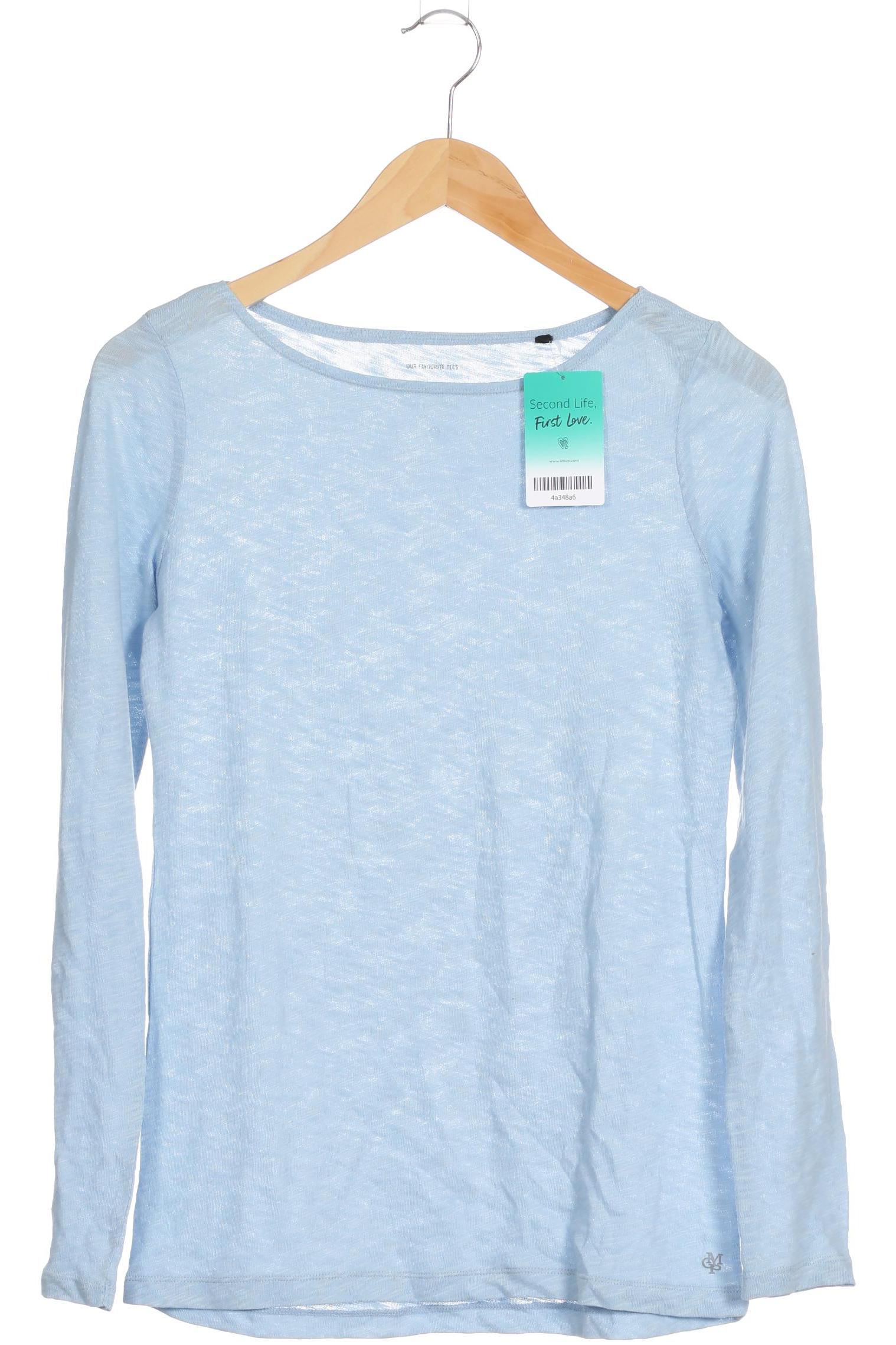 

Marc O Polo Damen Langarmshirt, hellblau, Gr. 36
