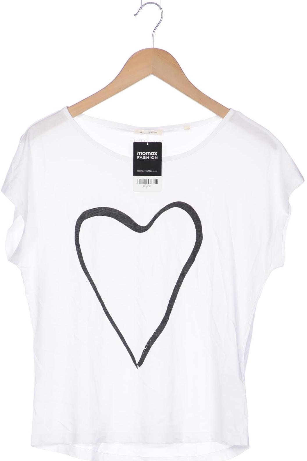 

Marc O Polo Damen T-Shirt, weiß, Gr. 36