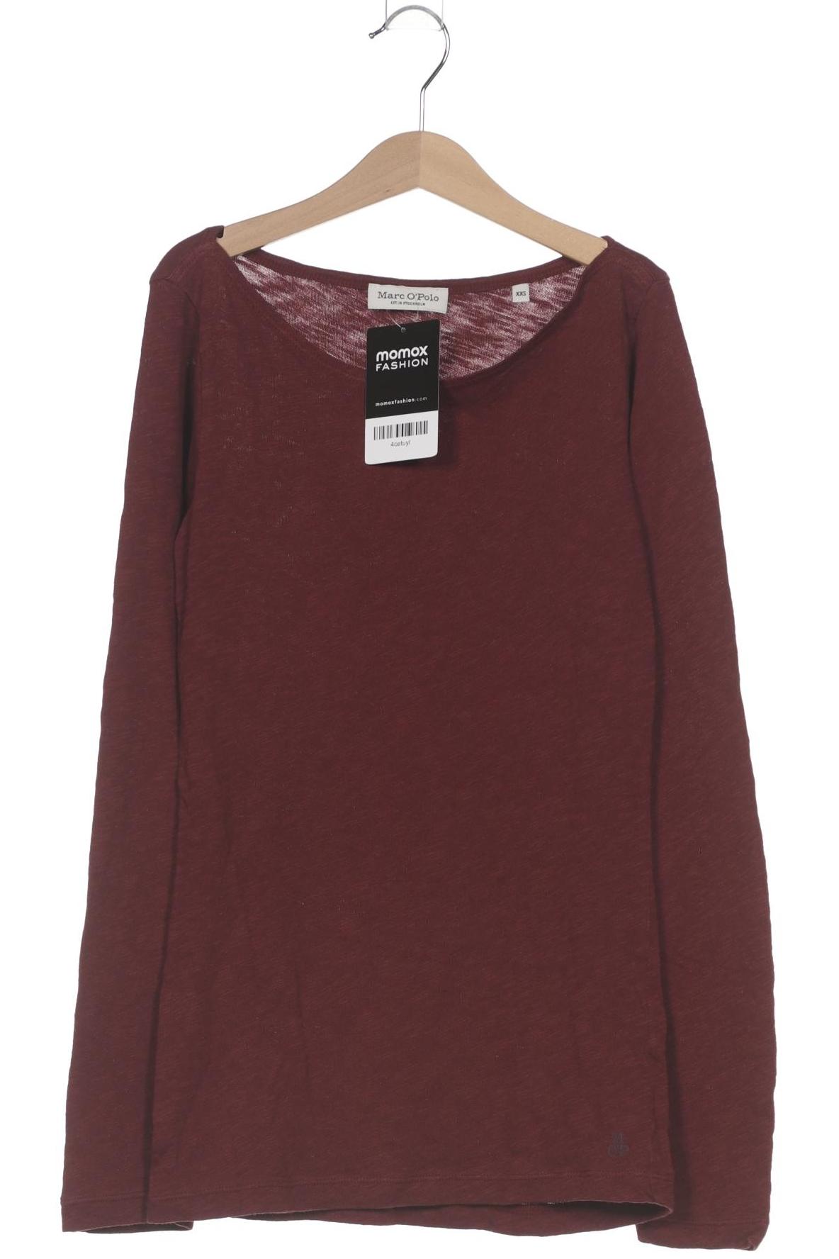 

Marc O Polo Damen Langarmshirt, bordeaux, Gr. 32