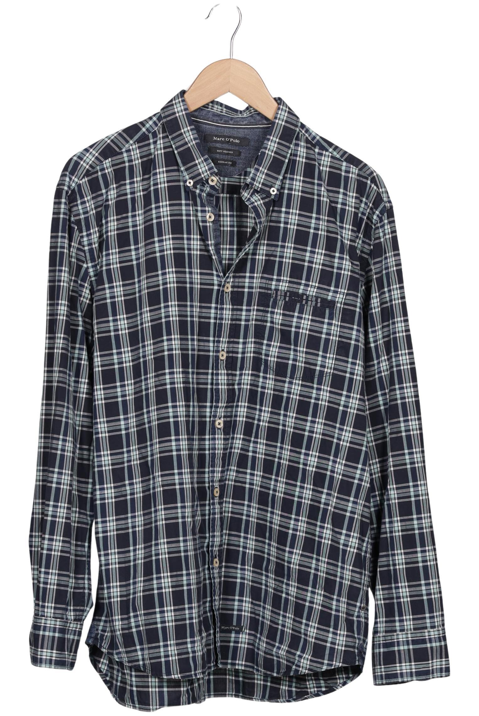 

Marc O Polo Herren Hemd, marineblau, Gr. 56