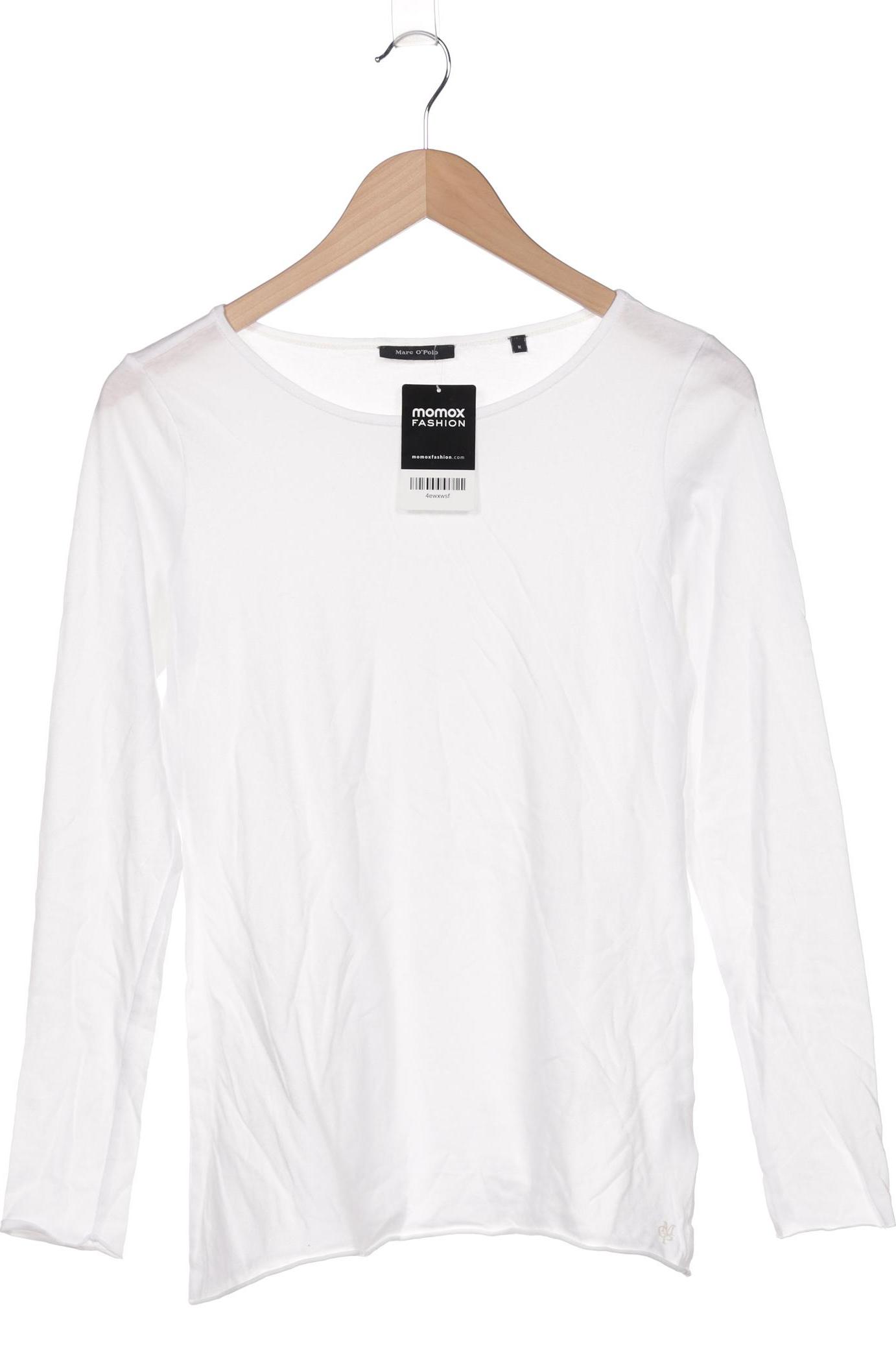 

Marc O Polo Damen Langarmshirt, weiß, Gr. 38