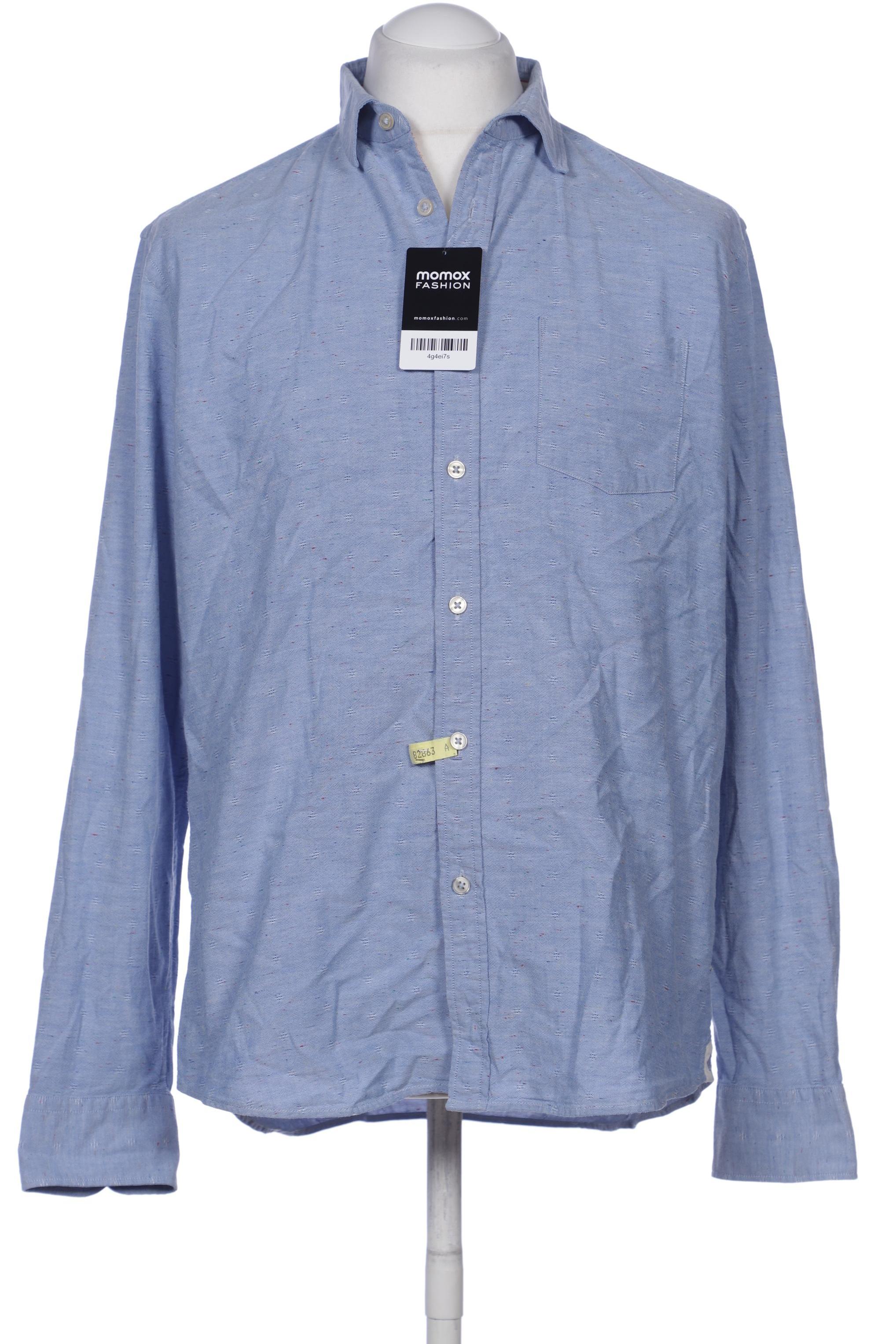 

Marc O Polo Herren Hemd, blau, Gr. 52