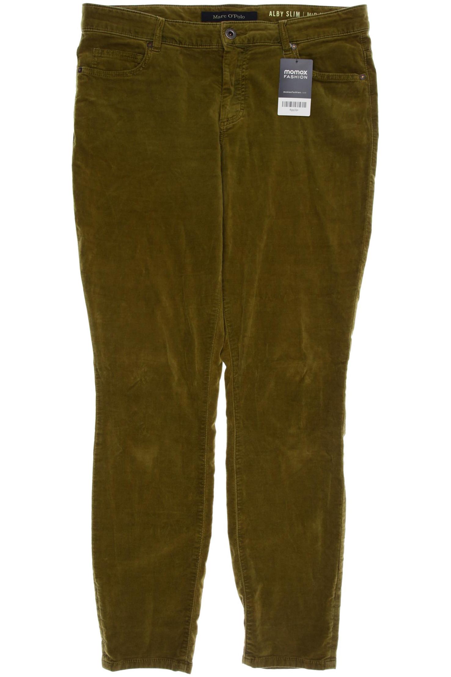 

Marc O Polo Damen Stoffhose, grün, Gr. 32