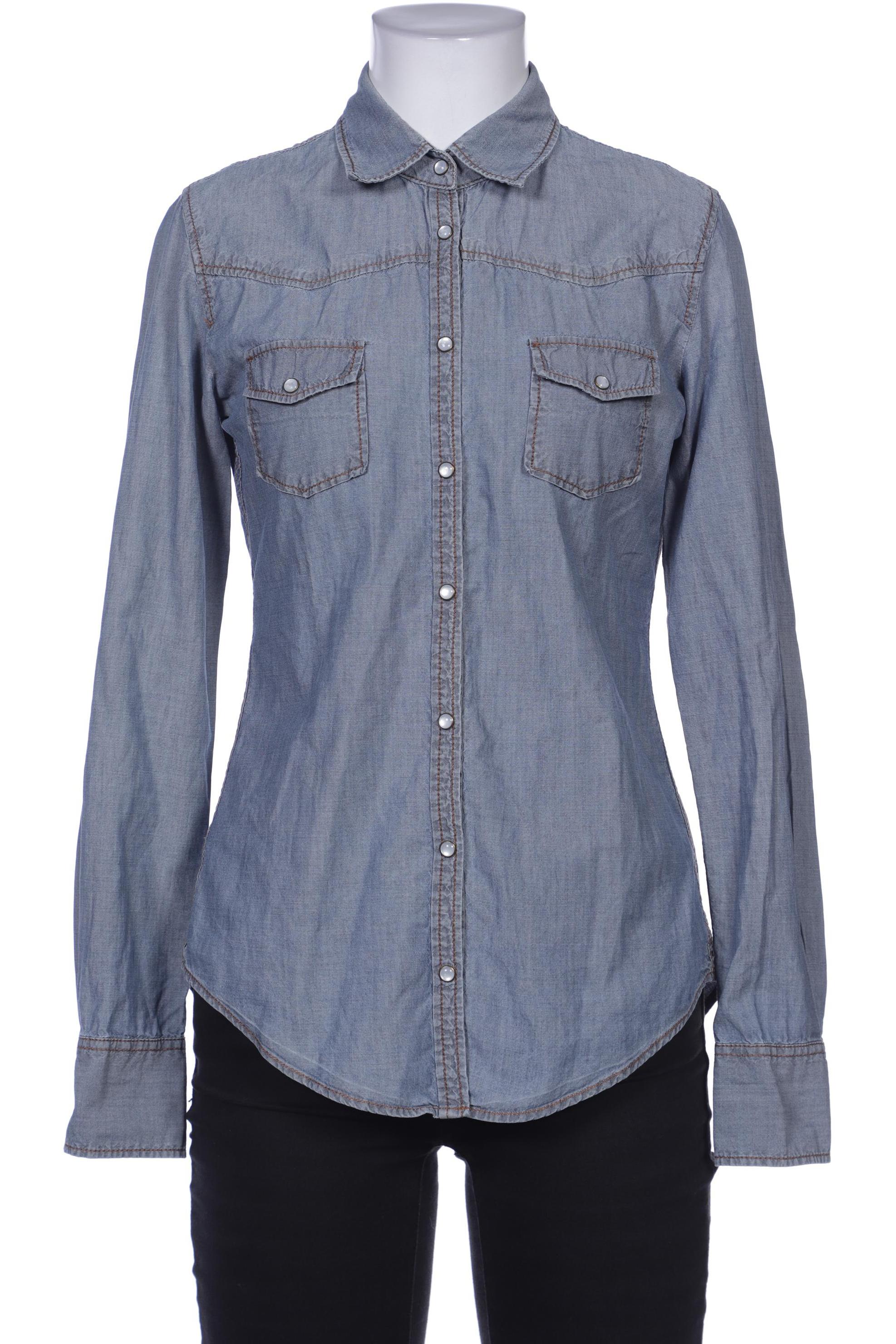 

Marc O Polo Damen Bluse, blau, Gr. 34