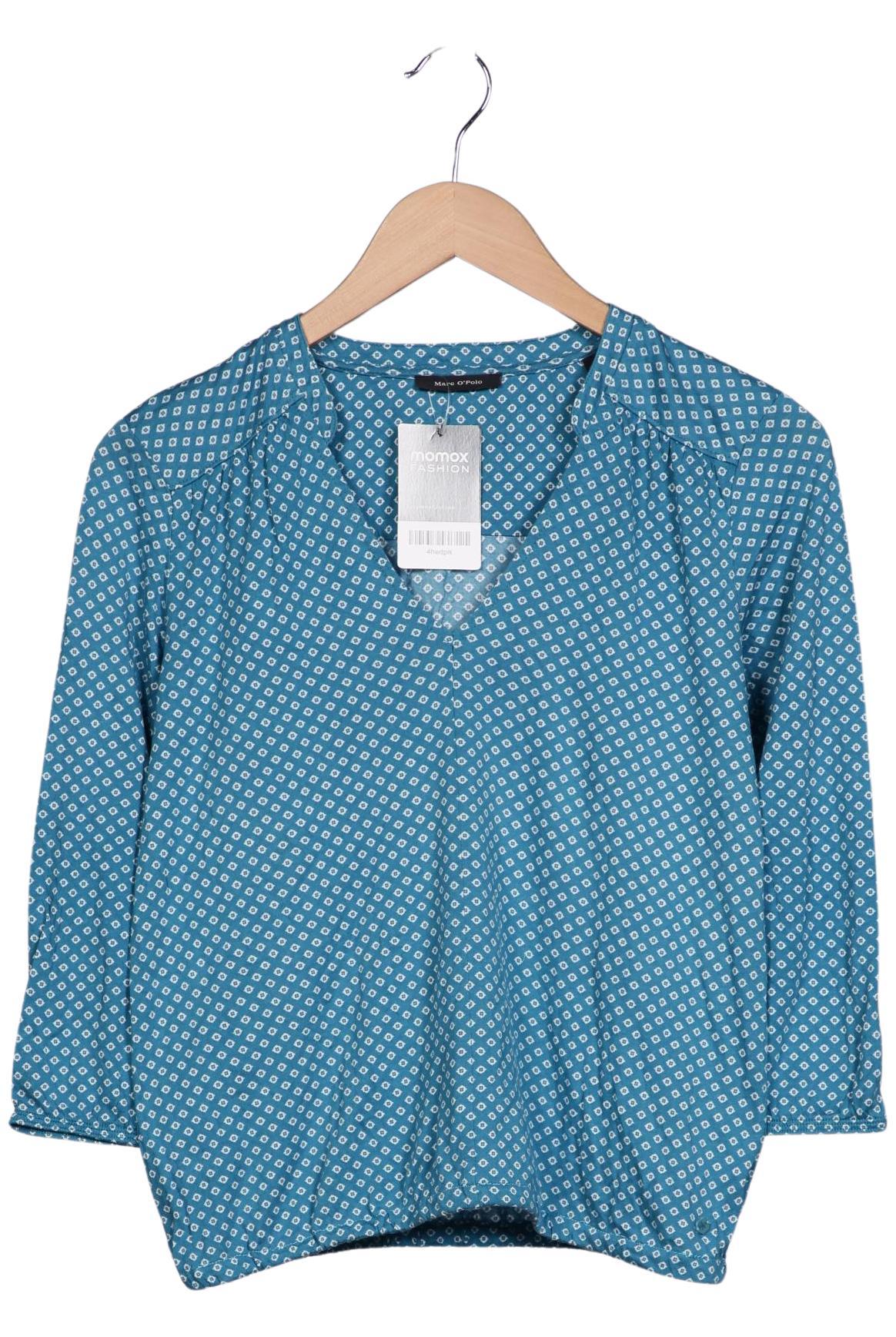 

Marc O Polo Damen Langarmshirt, türkis, Gr. 36