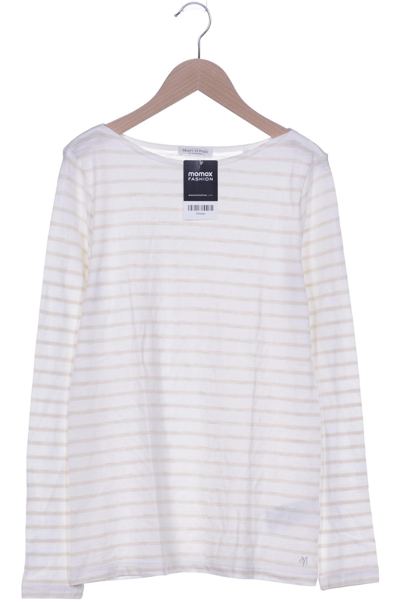 

Marc O Polo Damen Langarmshirt, weiß, Gr. 38