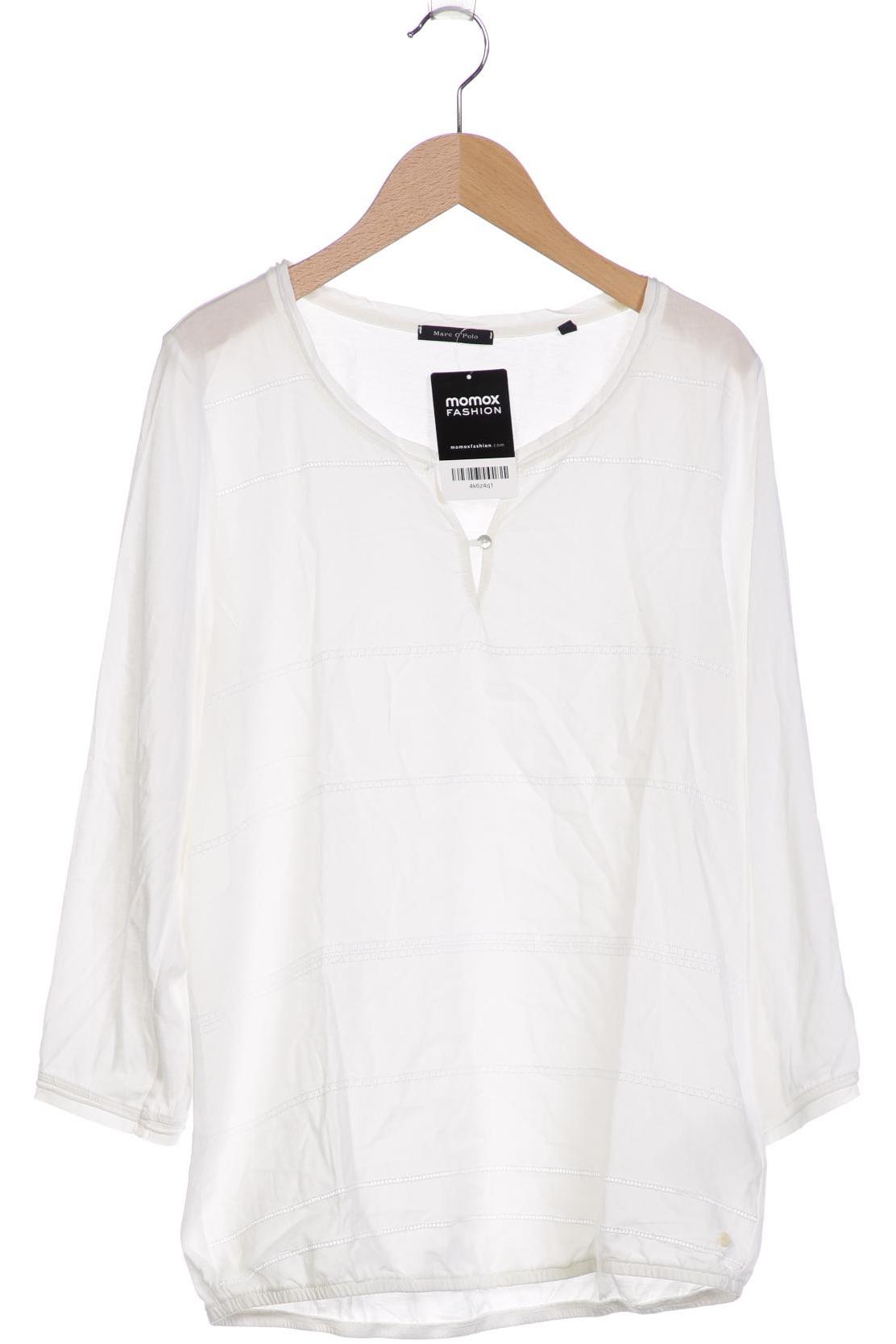 

Marc O Polo Damen Langarmshirt, weiß, Gr. 36