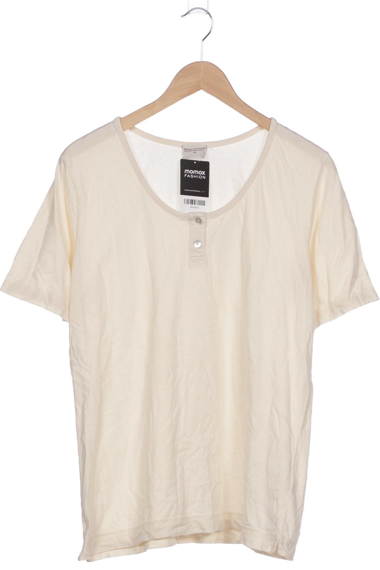 

Marc O Polo Damen T-Shirt, cremeweiß, Gr. 38