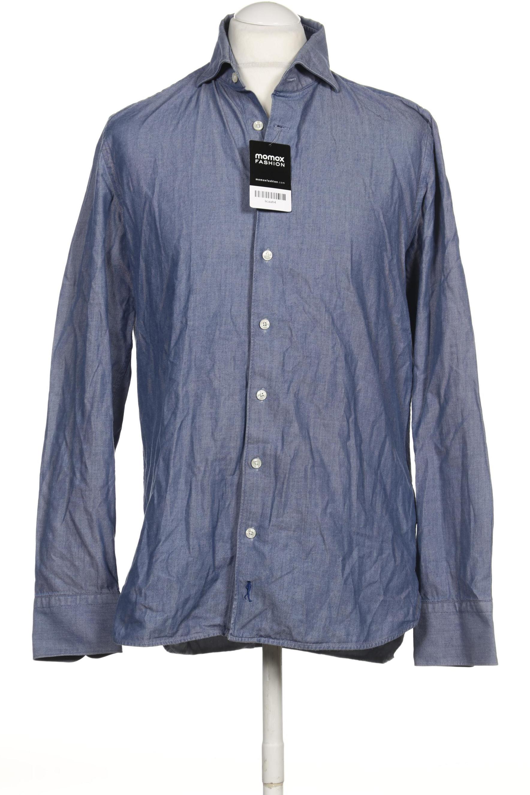 

Marc O Polo Herren Hemd, blau, Gr. 52