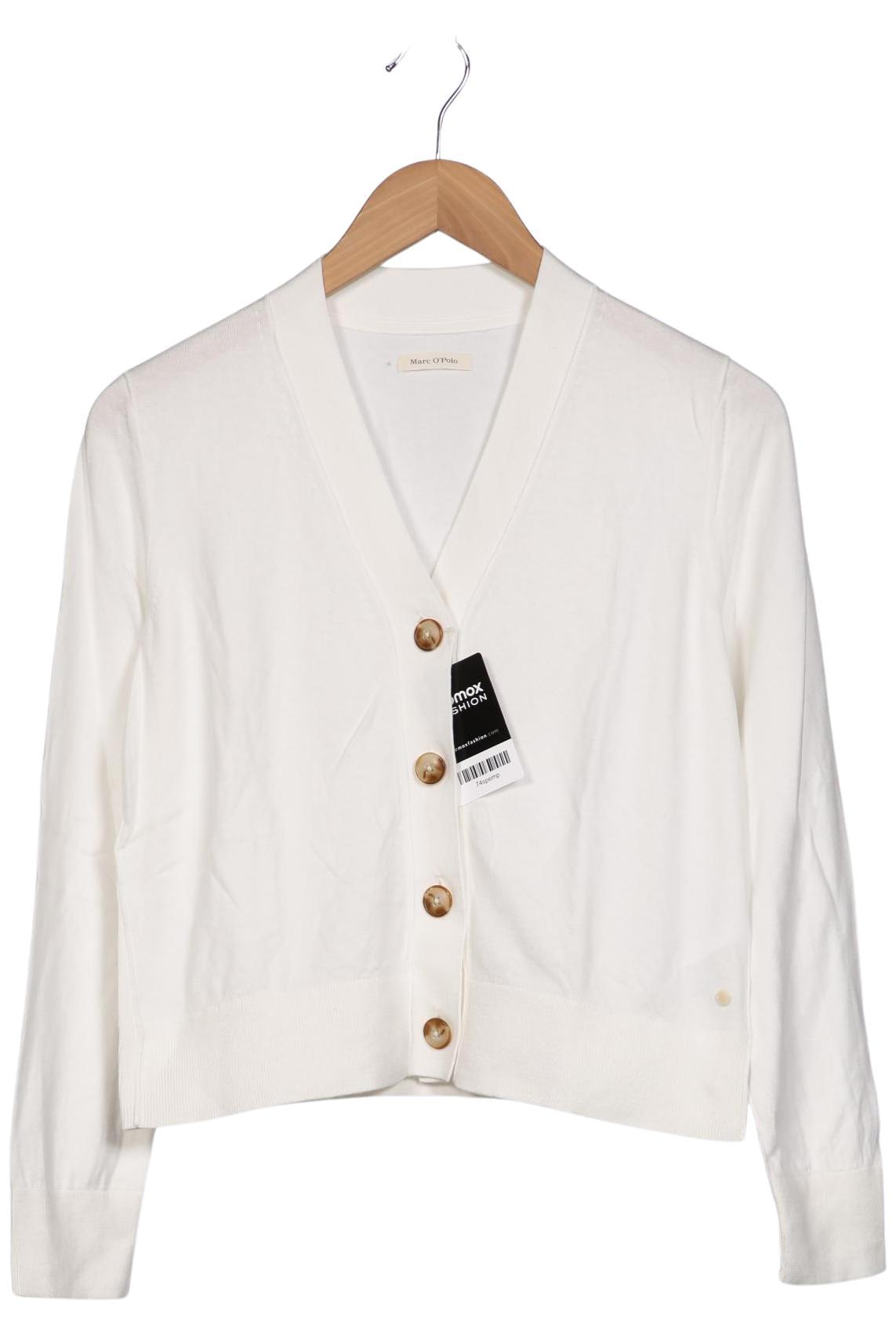 

Marc O Polo Damen Strickjacke, weiß, Gr. 36