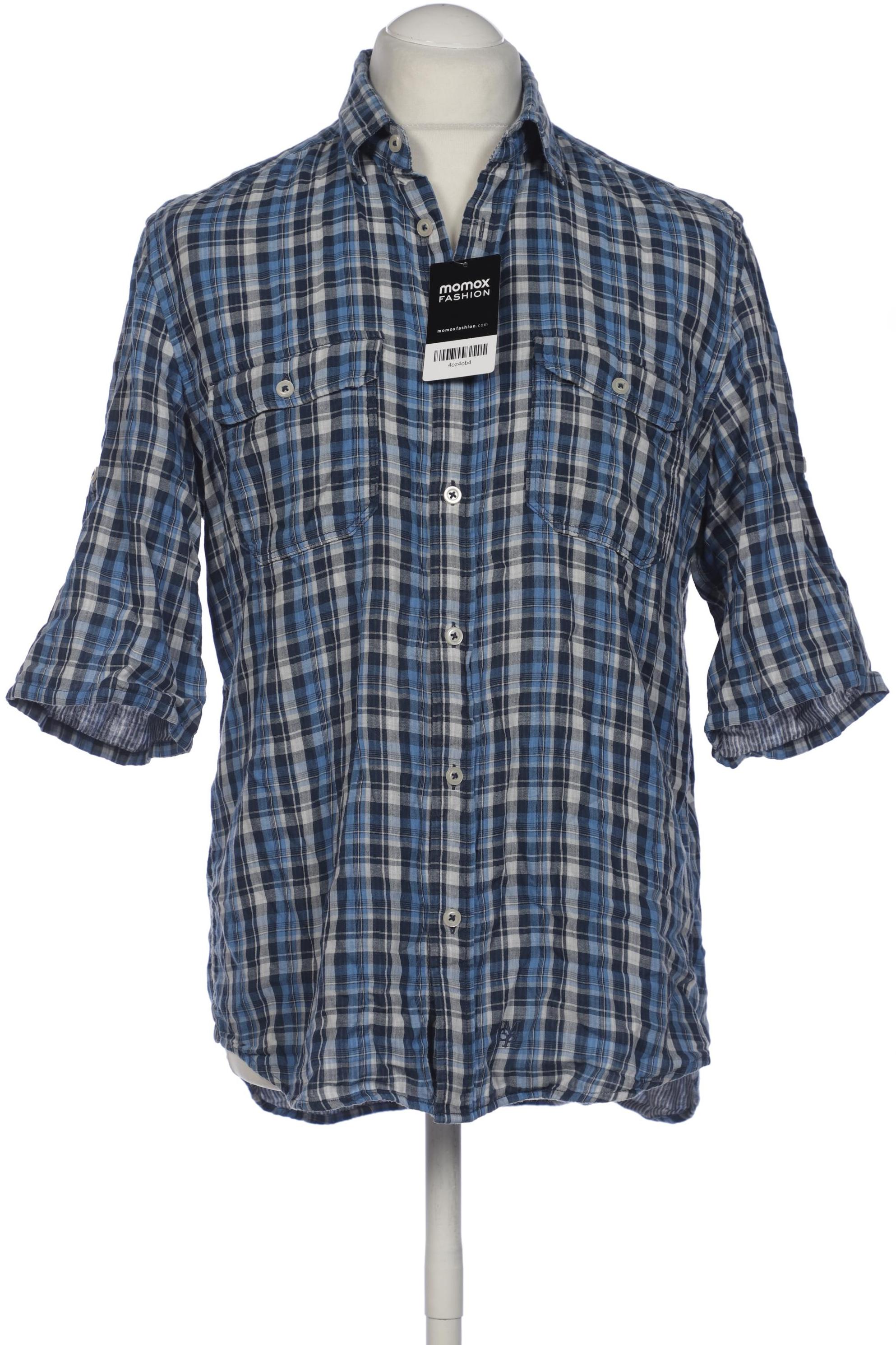 

Marc O Polo Herren Hemd, blau, Gr. 52