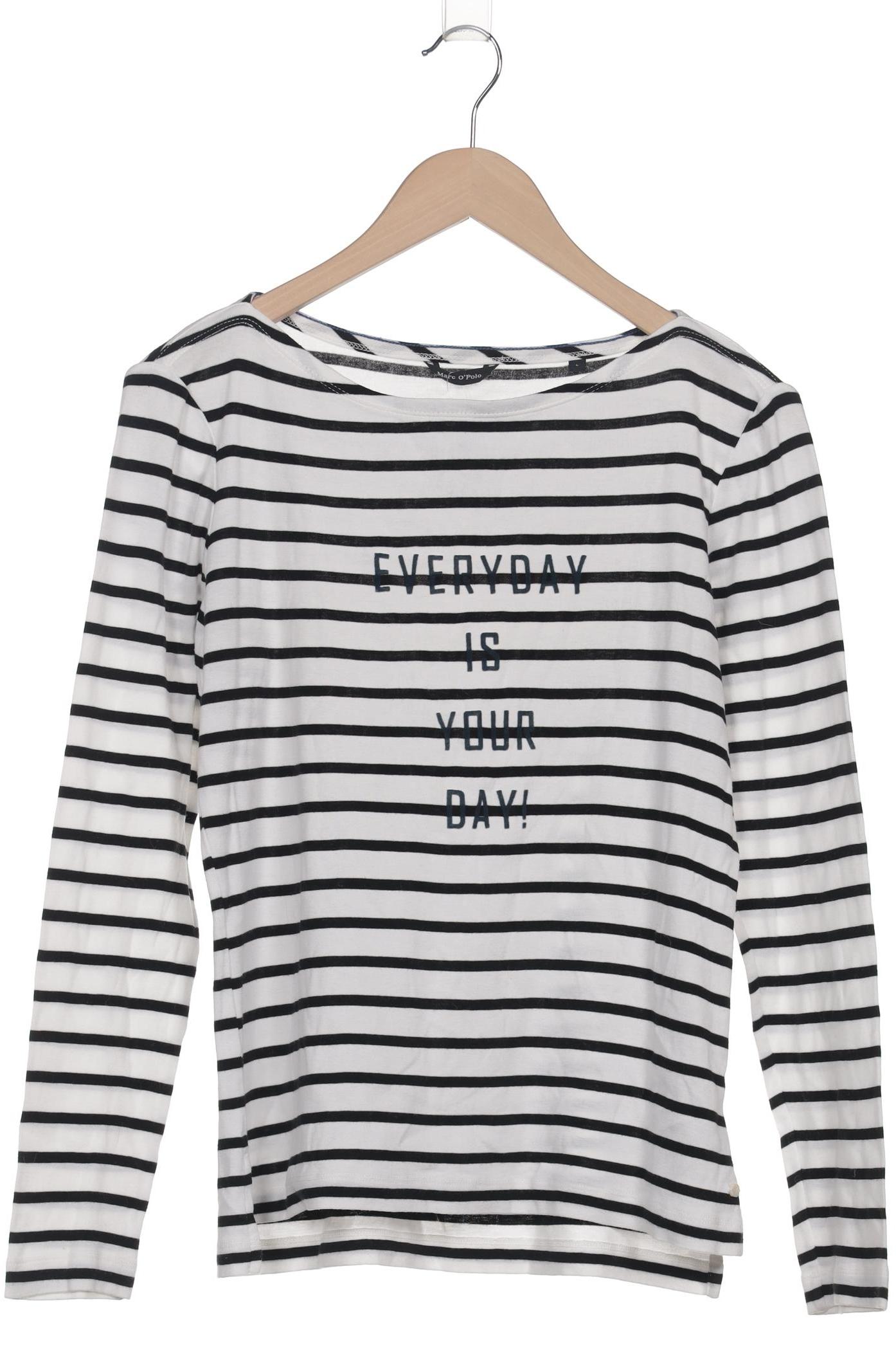 

Marc O Polo Damen Langarmshirt, weiß, Gr. 42