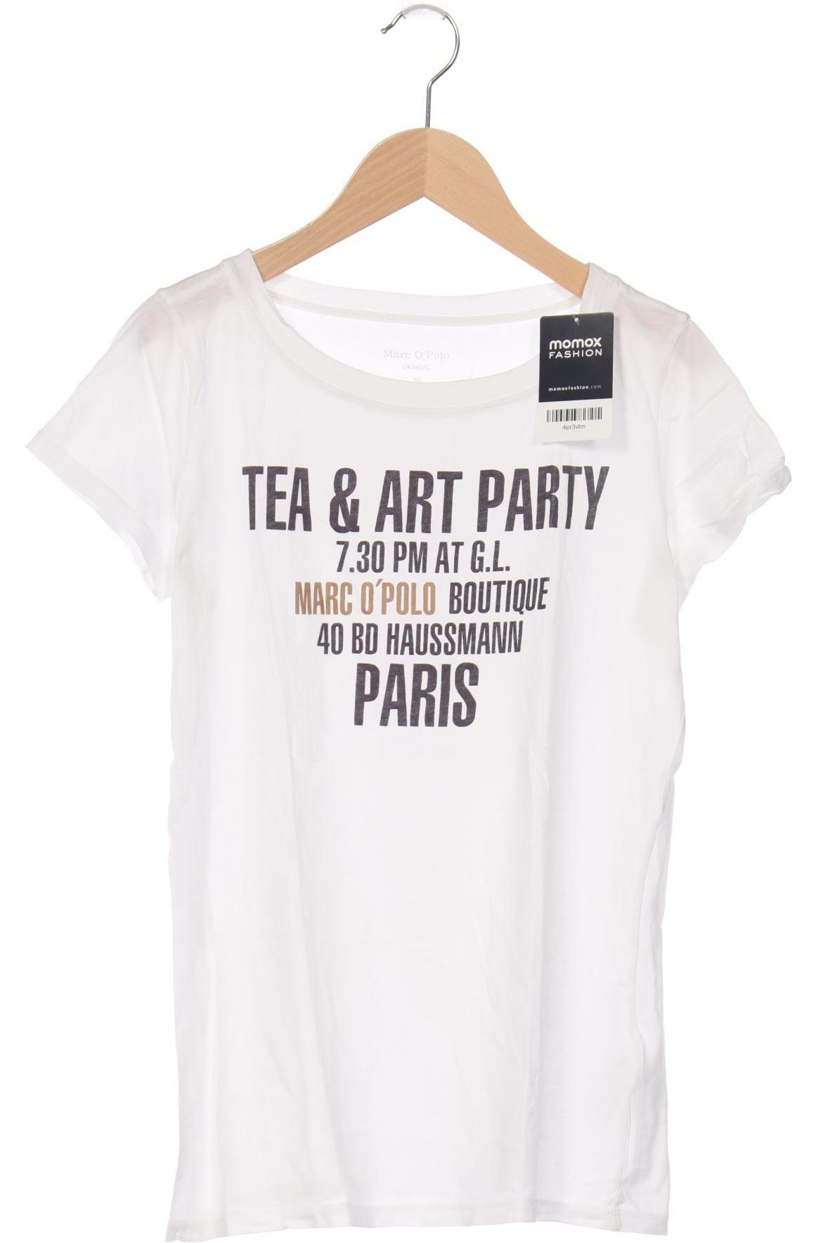 

Marc O Polo Damen T-Shirt, weiß, Gr. 34