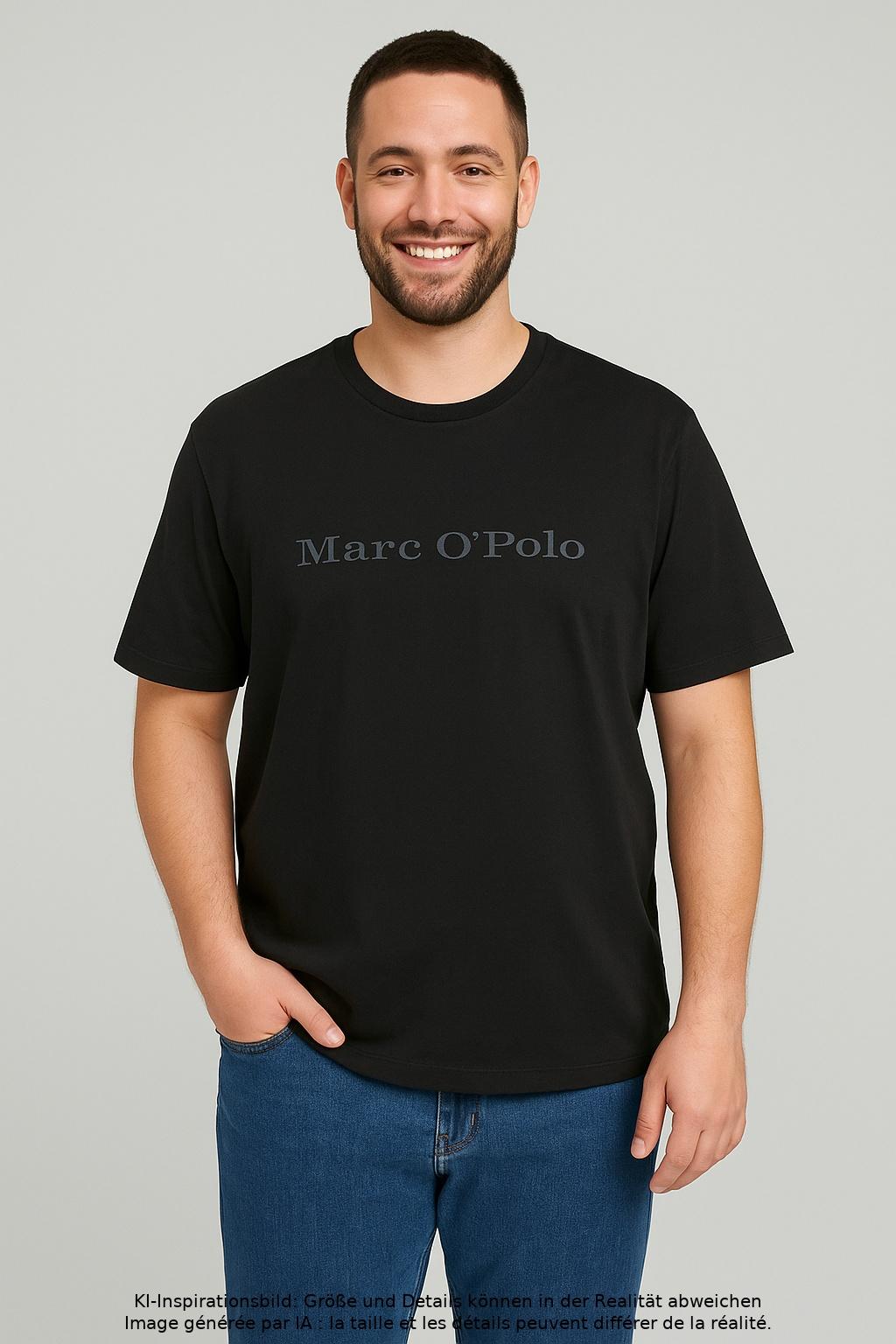 

Marc O Polo Herren T-Shirt, schwarz, Gr. 54