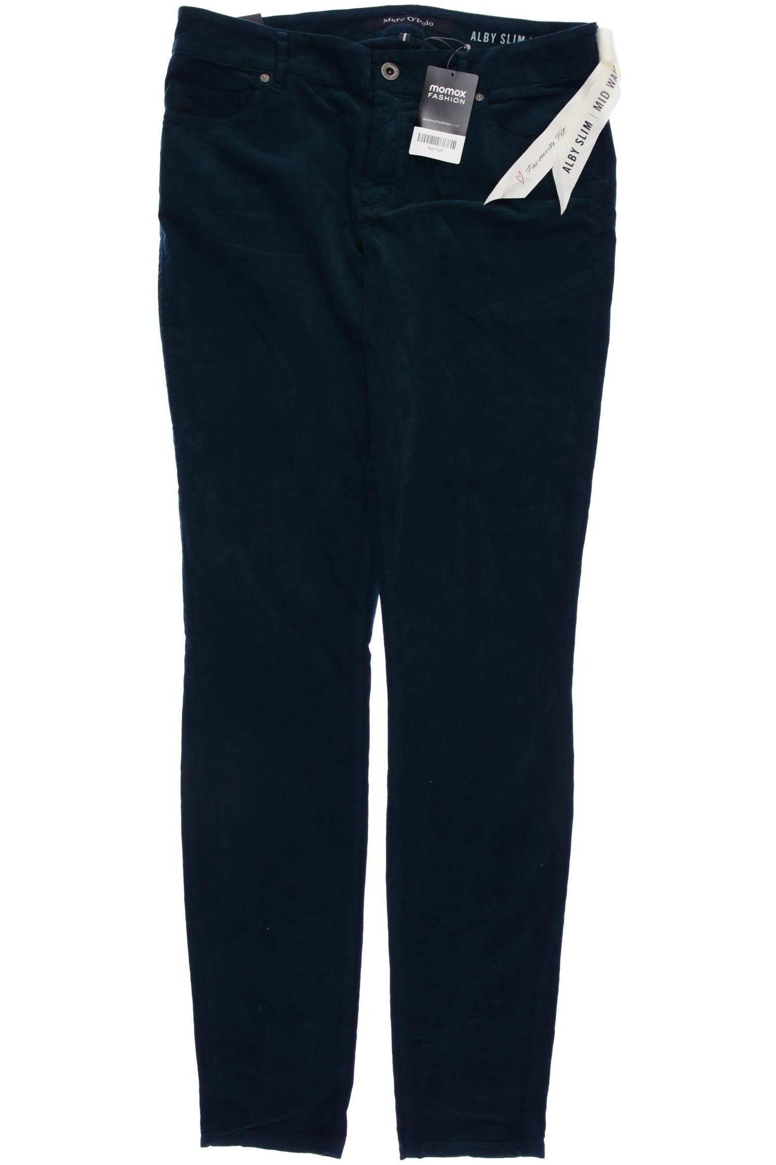 

Marc O Polo Damen Stoffhose, türkis, Gr. 31