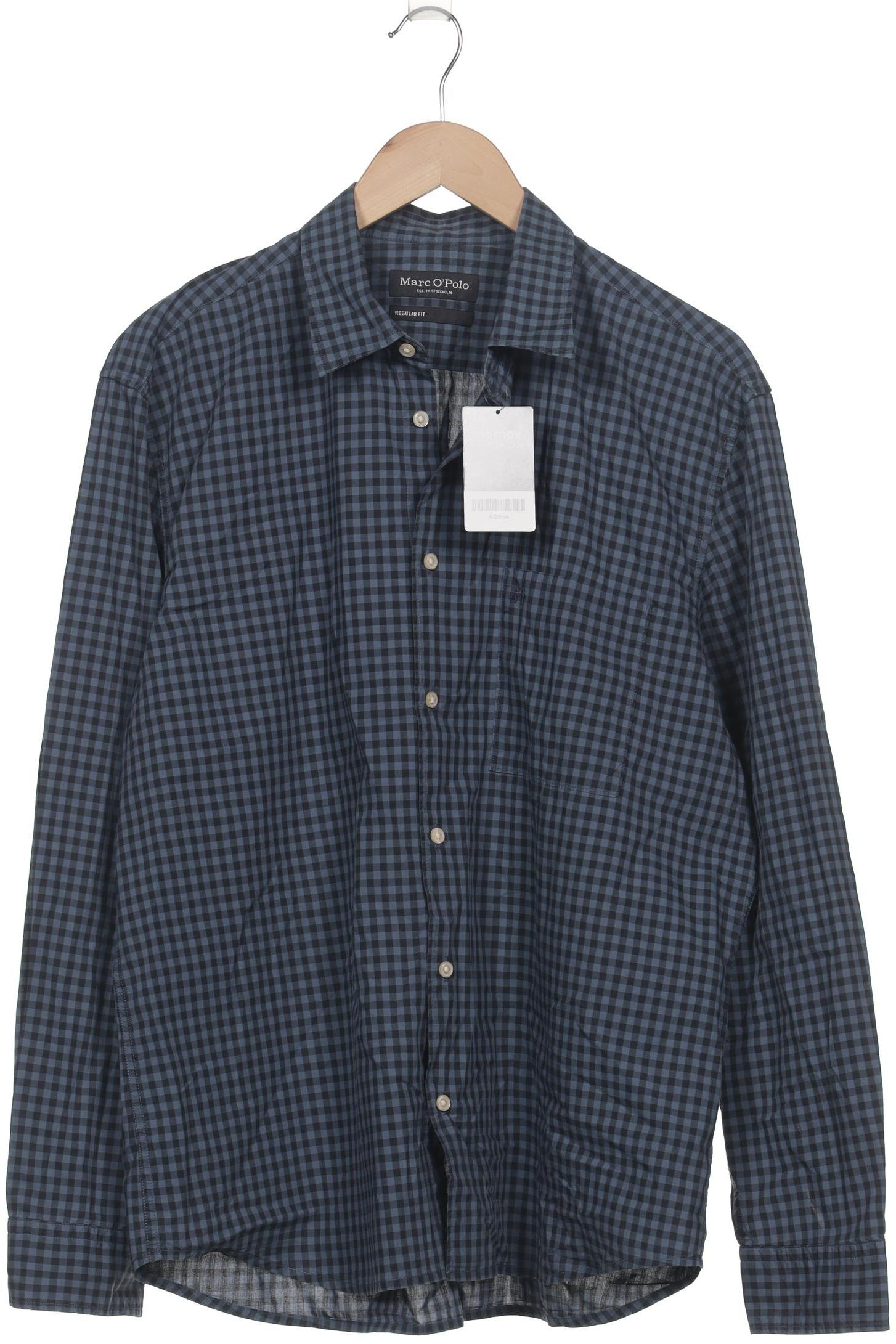 

Marc O Polo Herren Hemd, marineblau, Gr. 56