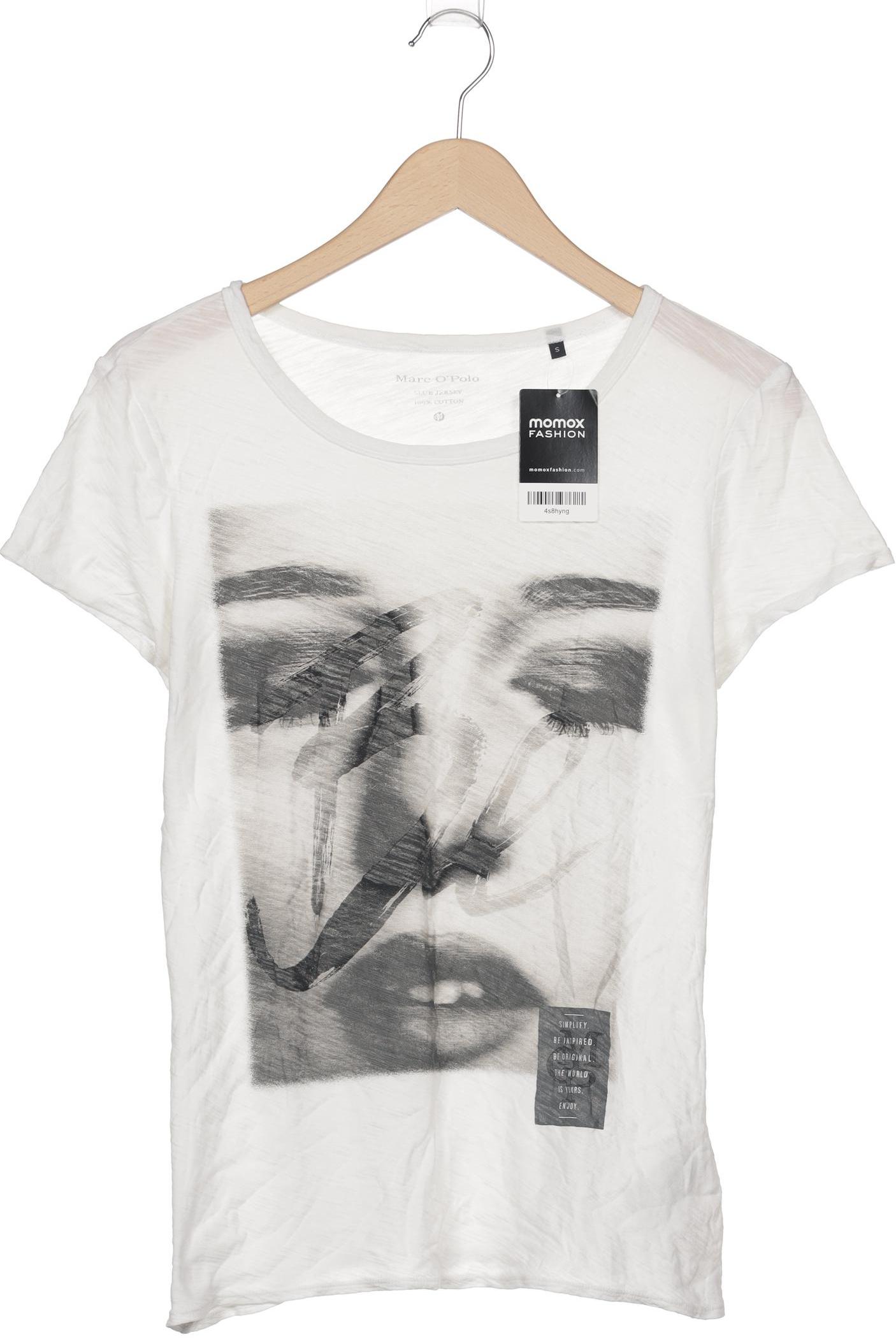 

Marc O Polo Damen T-Shirt, weiß, Gr. 36