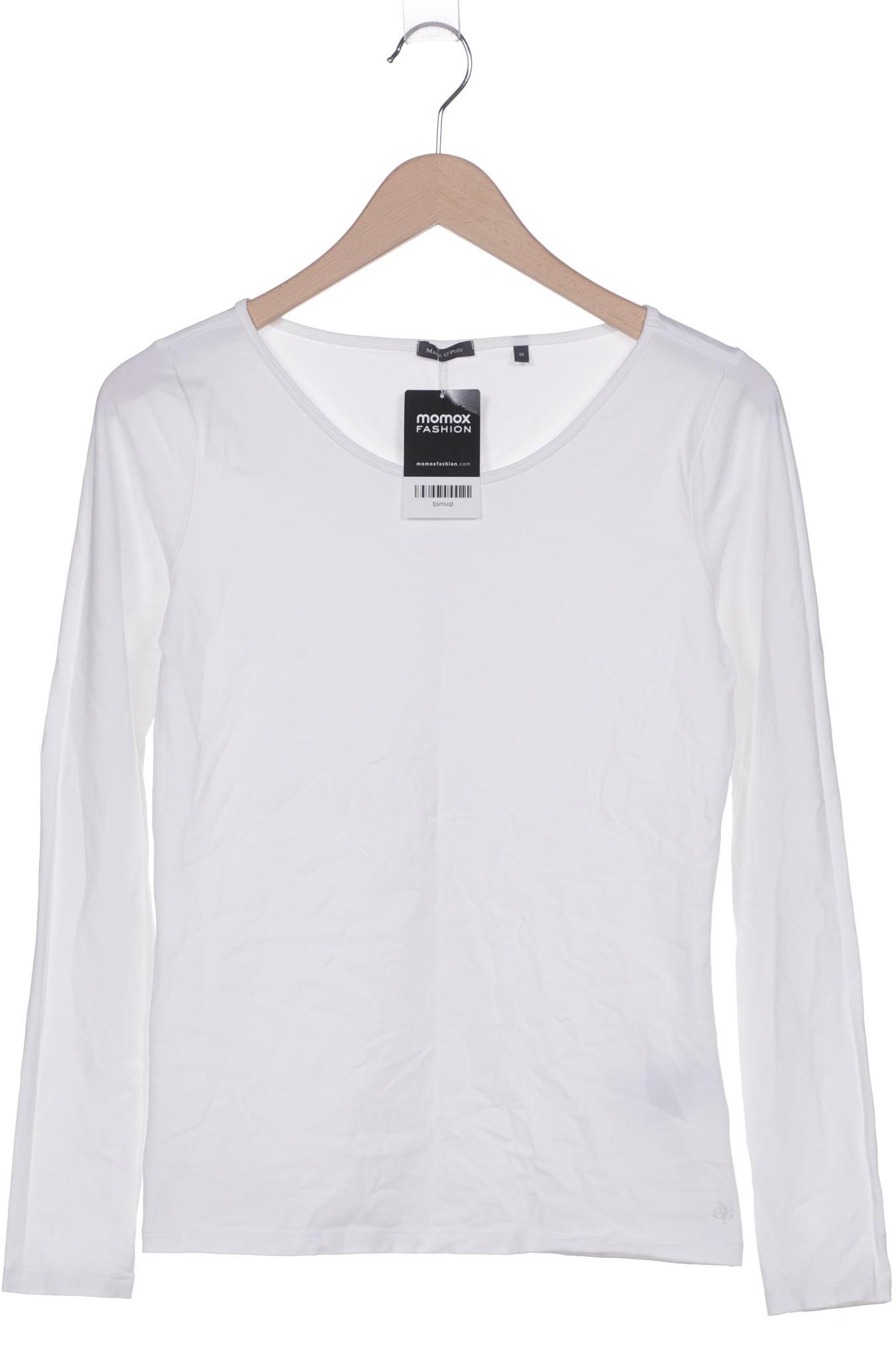

Marc O Polo Damen Langarmshirt, weiß, Gr. 38