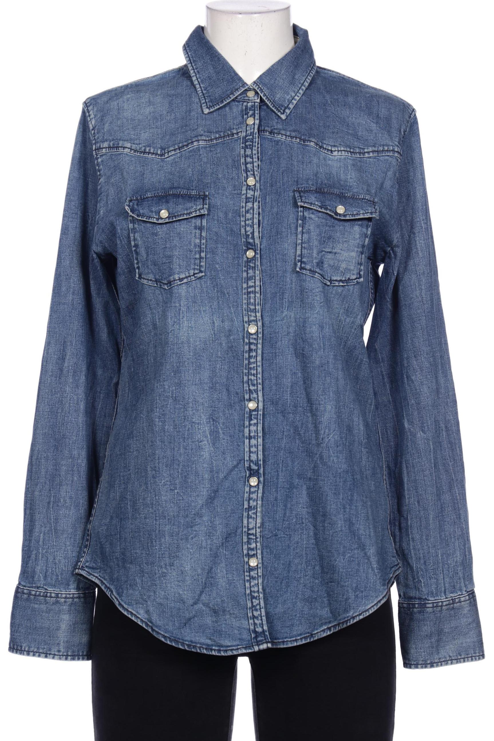 

Marc O Polo Damen Bluse, blau, Gr. 42