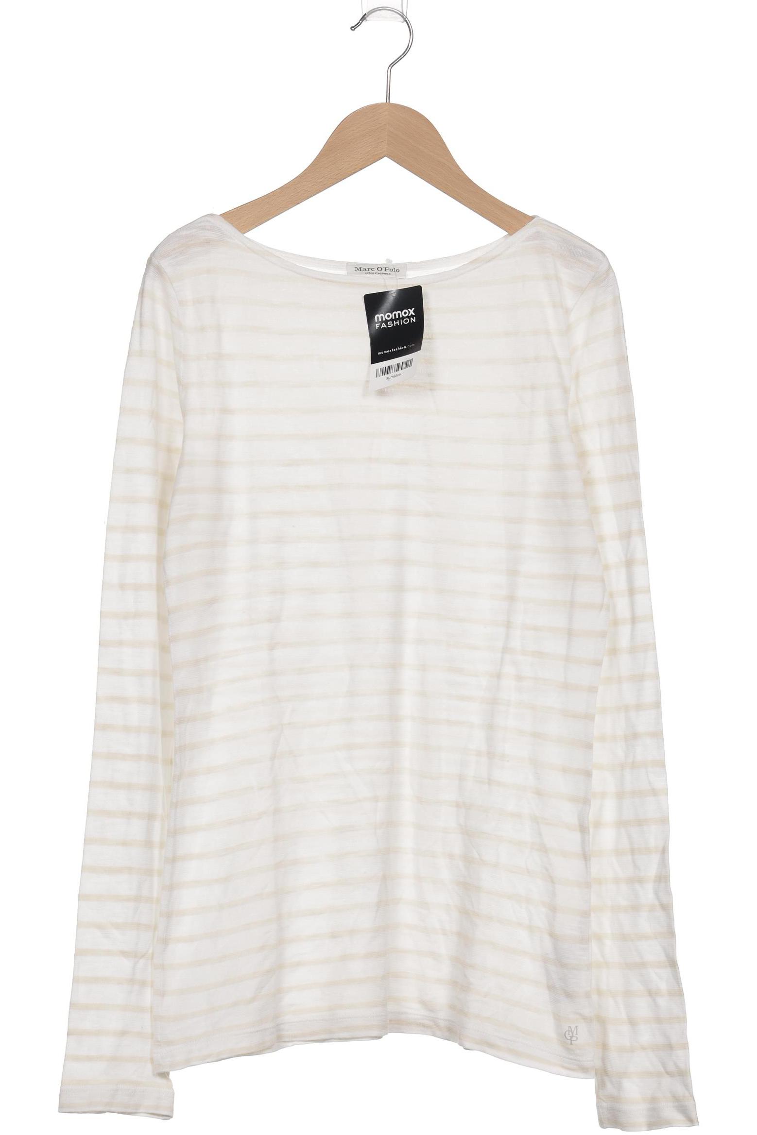 

Marc O Polo Damen Langarmshirt, weiß, Gr. 36