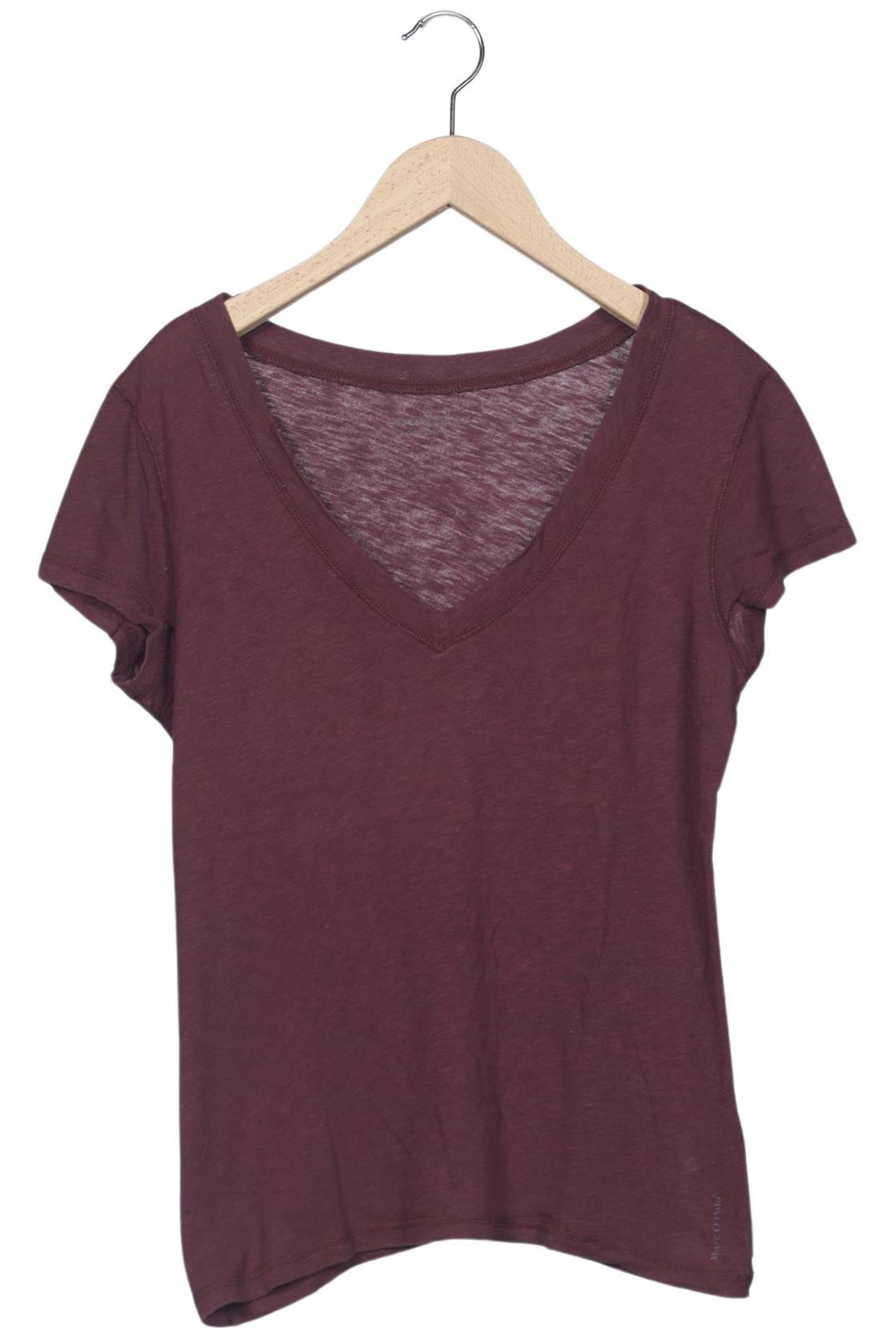 

Marc O Polo Damen T-Shirt, bordeaux, Gr. 42