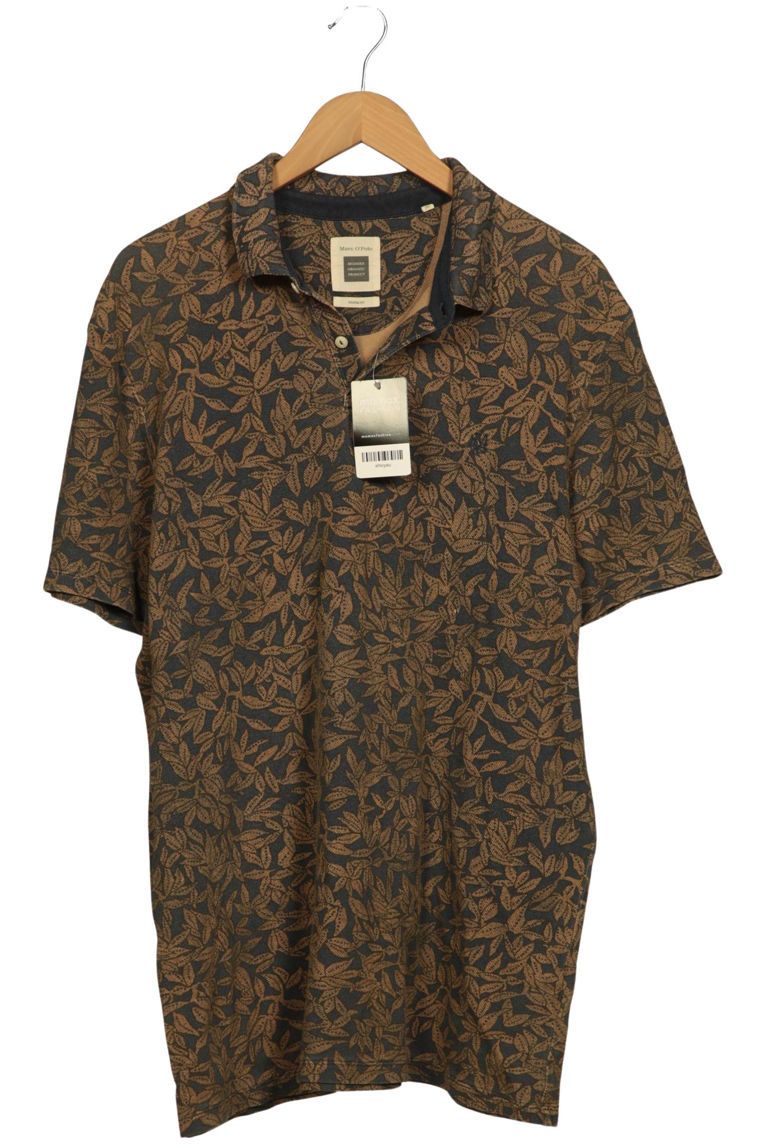 Thumbnail - Marc O Polo Herren Poloshirt, braun, Gr. 58