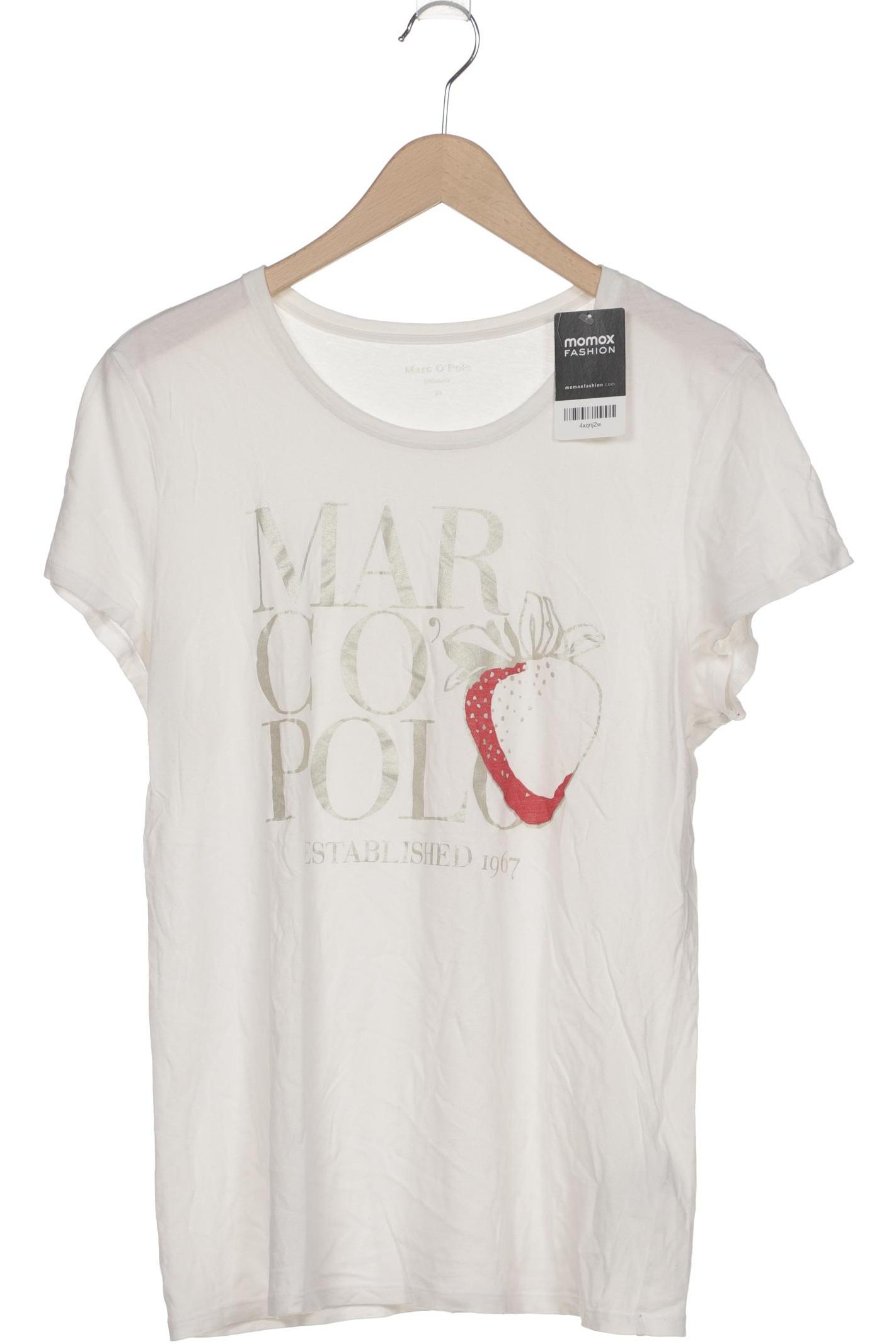 

Marc O Polo Damen T-Shirt, weiß, Gr. 44