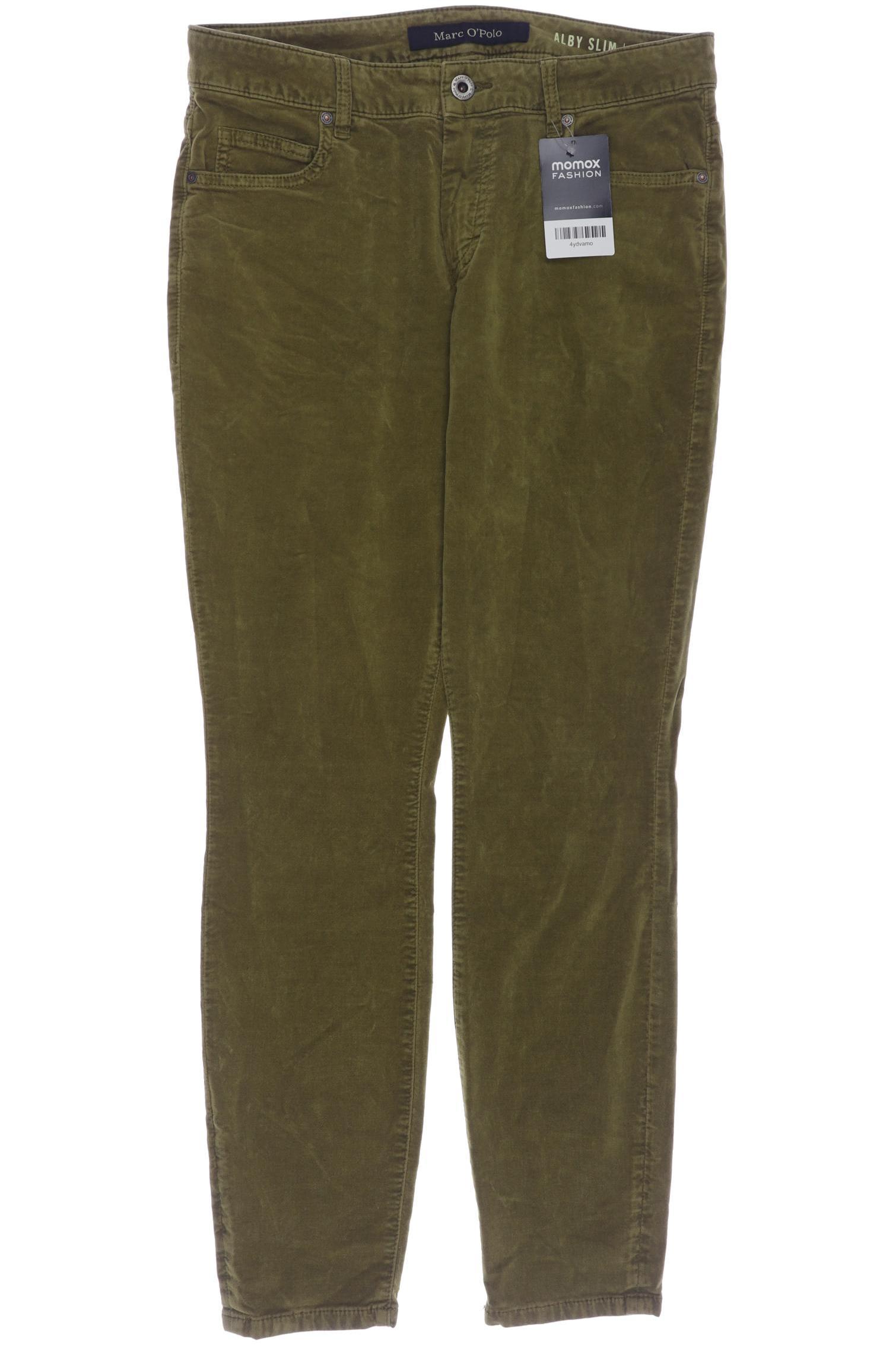 

Marc O Polo Damen Stoffhose, grün, Gr. 28