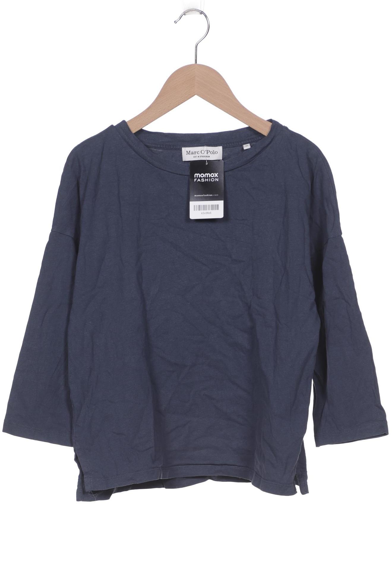 

Marc O Polo Damen Langarmshirt, marineblau, Gr. 34