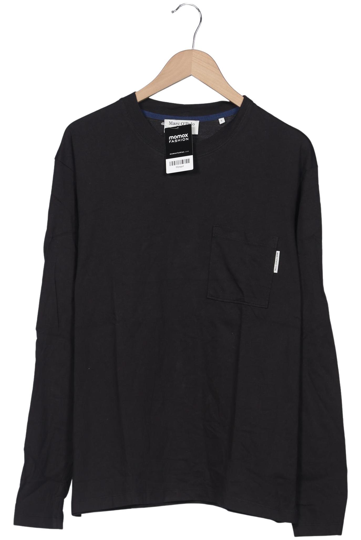 

Marc O Polo Herren Langarmshirt, schwarz, Gr. 52