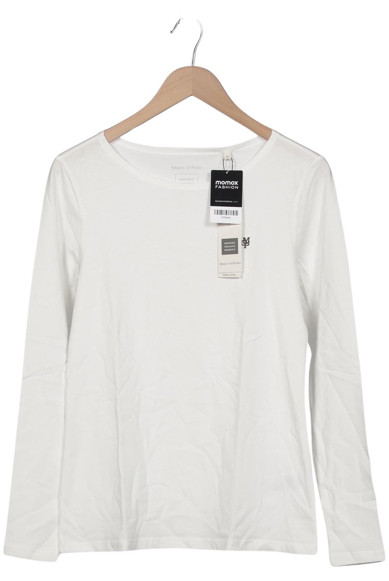 

Marc O Polo Damen Langarmshirt, weiß, Gr. 38