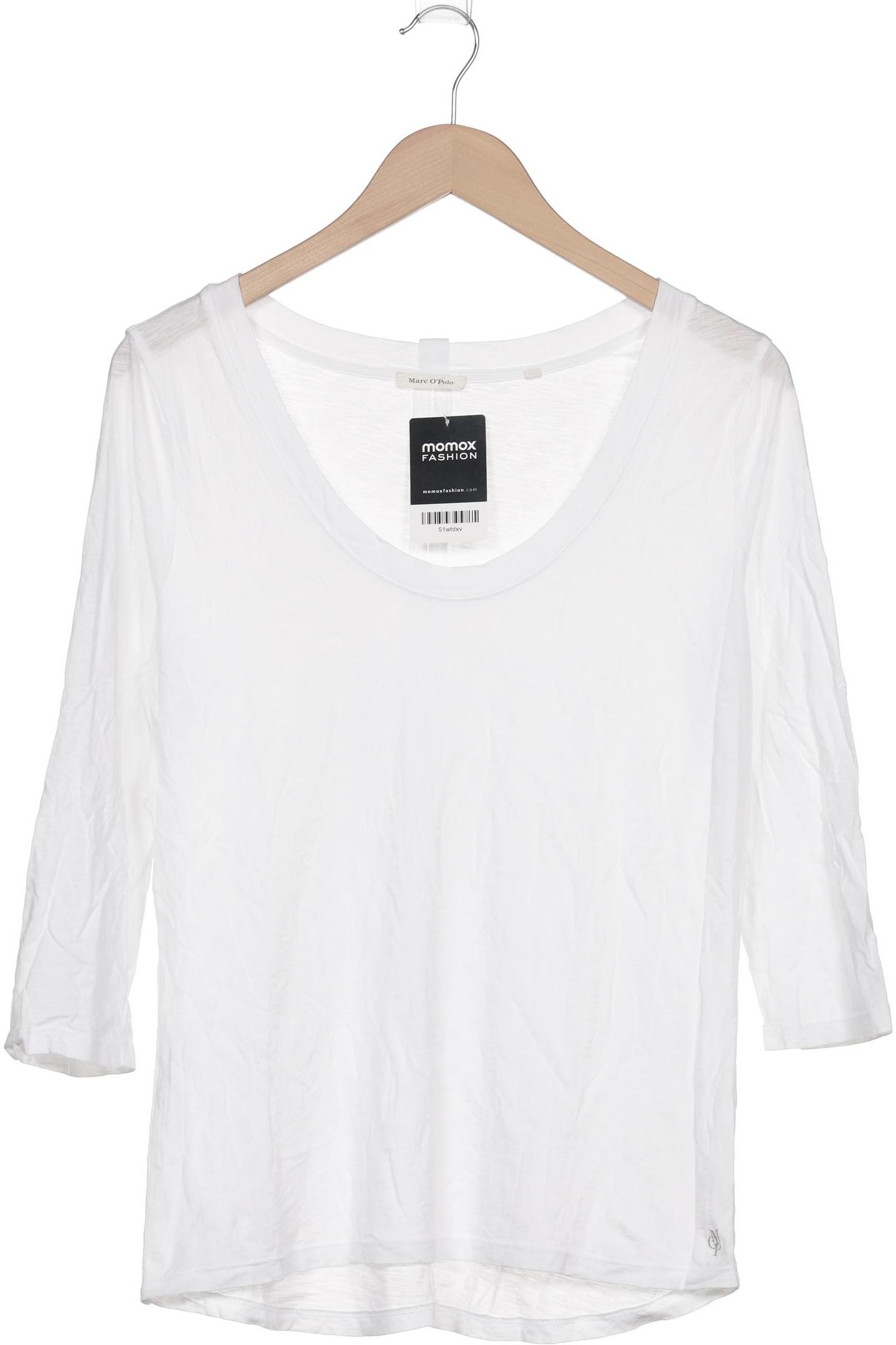 

Marc O Polo Damen Langarmshirt, weiß, Gr. 36