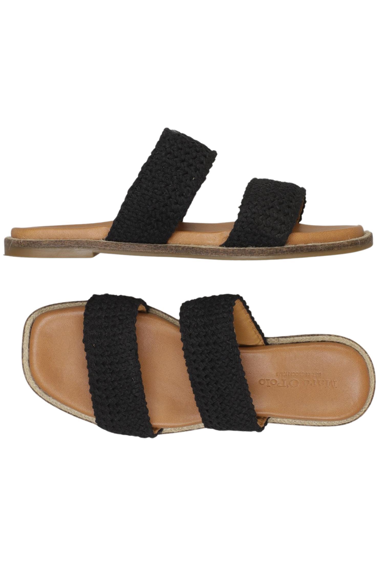 

Marc O Polo Damen Sandale, schwarz, Gr. 40