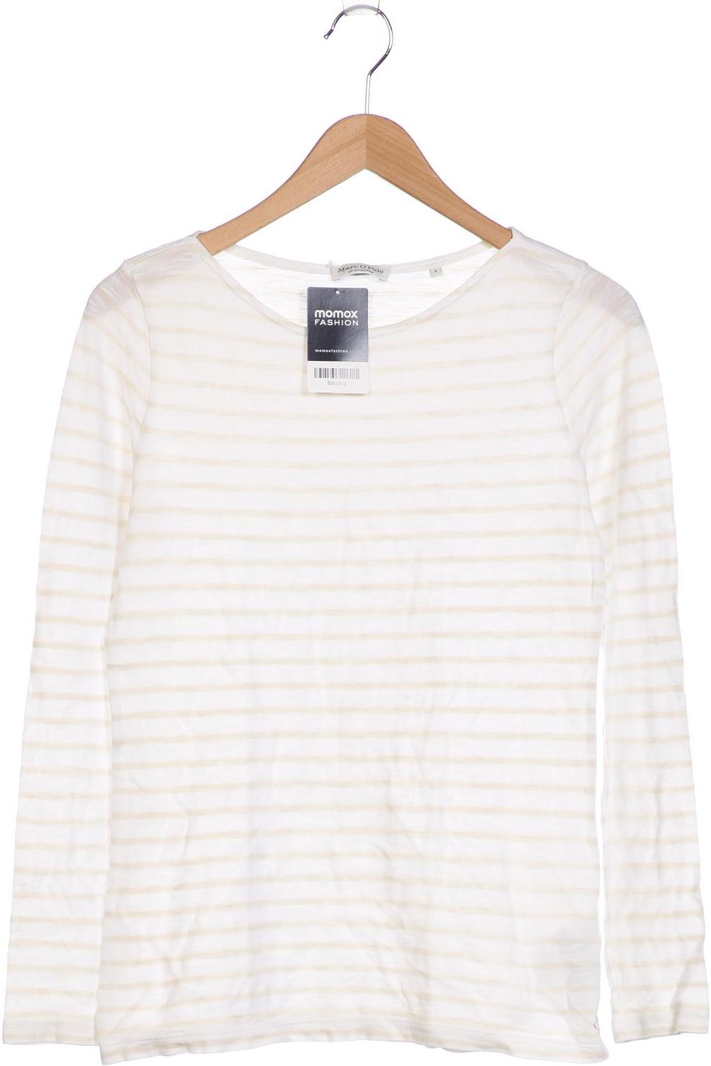 

Marc O Polo Damen Langarmshirt, weiß