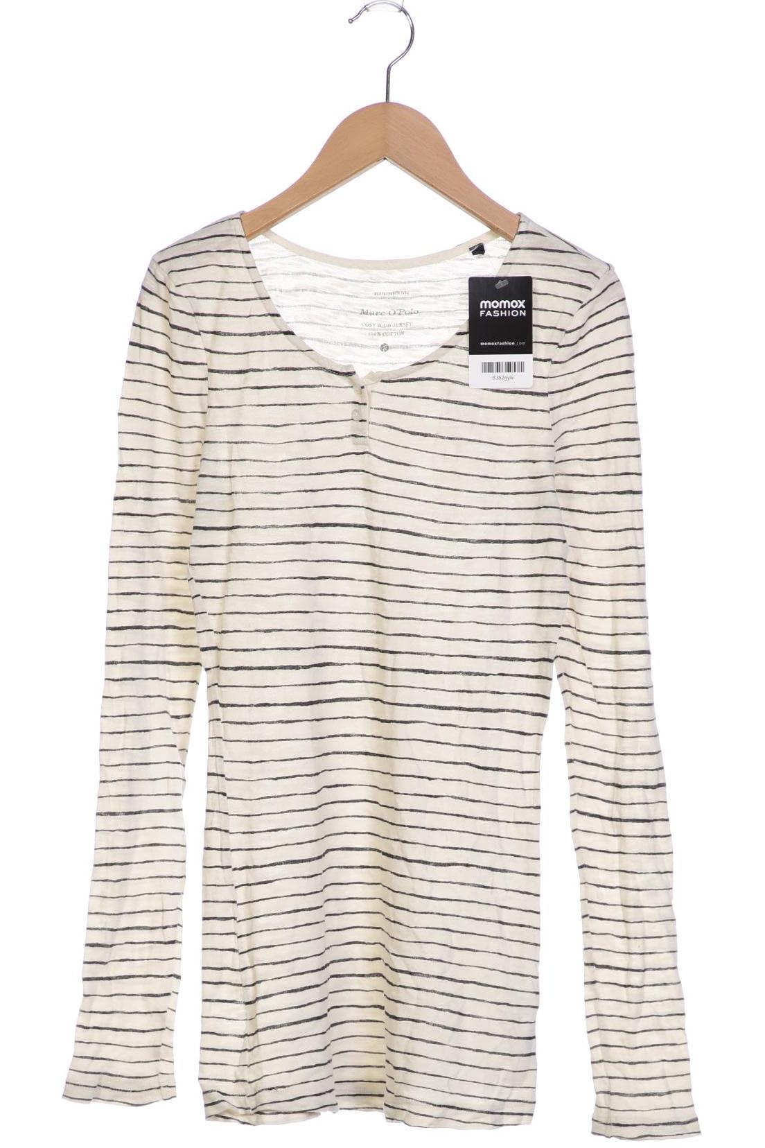 

Marc O Polo Damen Langarmshirt, cremeweiß