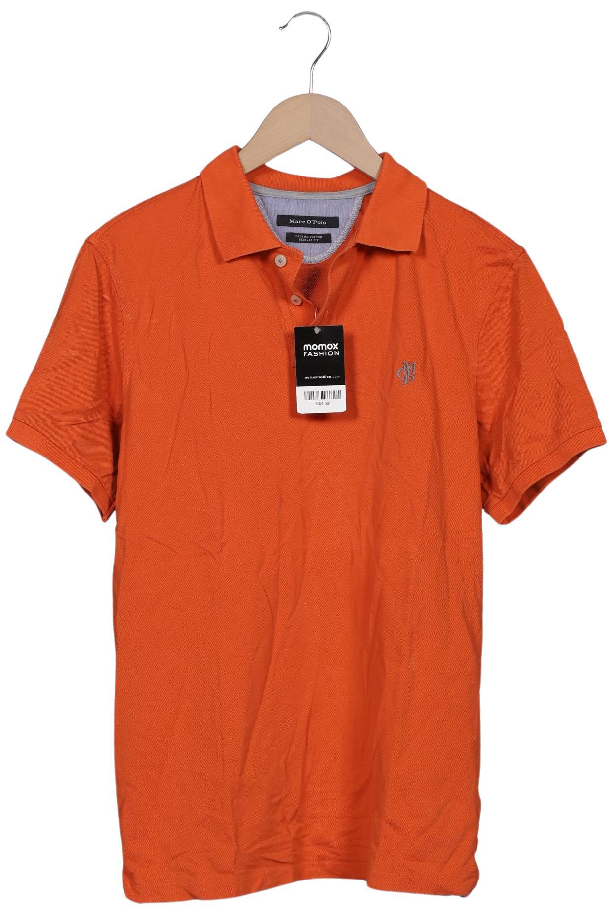 Thumbnail - Marc O Polo Herren Poloshirt, orange, Gr. 52