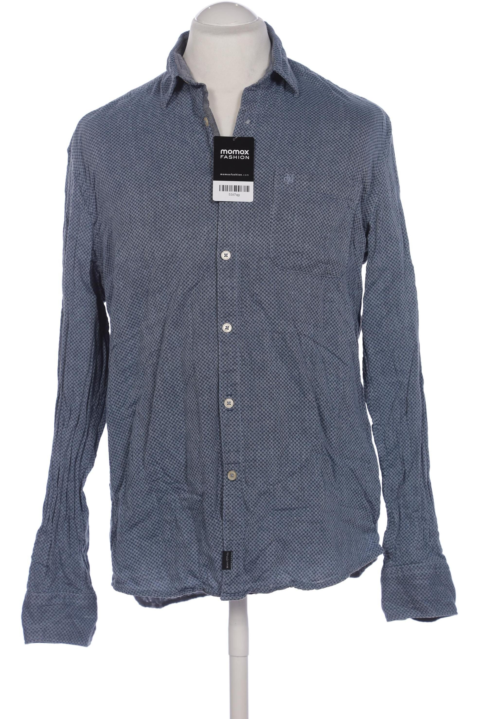 

Marc O Polo Herren Hemd, blau, Gr. 52