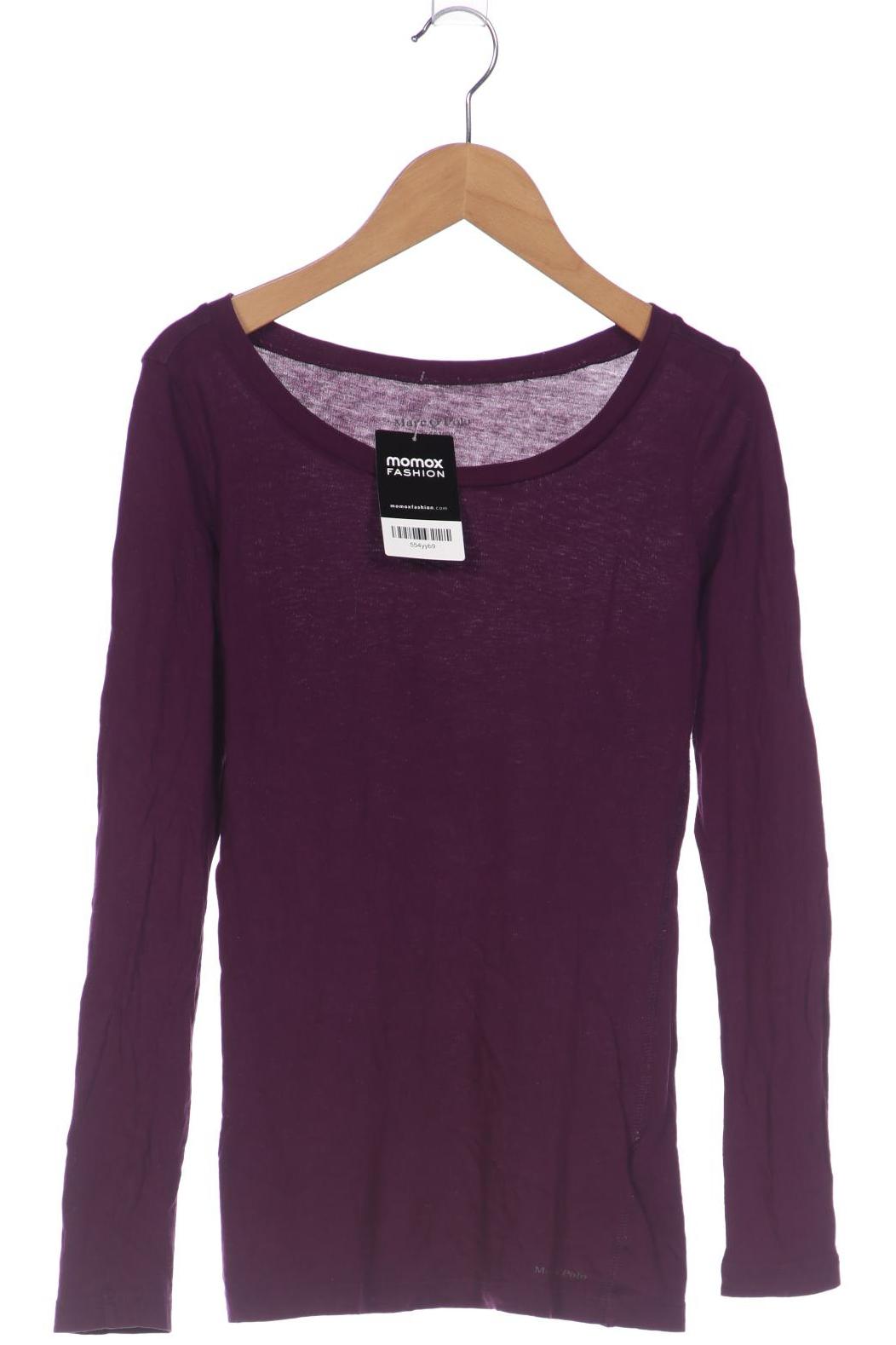 

Marc O Polo Damen Langarmshirt, bordeaux, Gr. 34