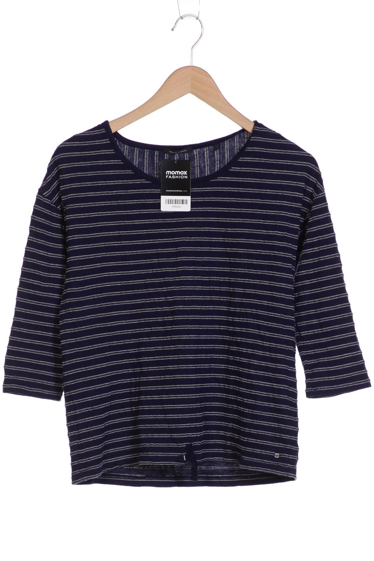 

Marc O Polo Damen Langarmshirt, marineblau