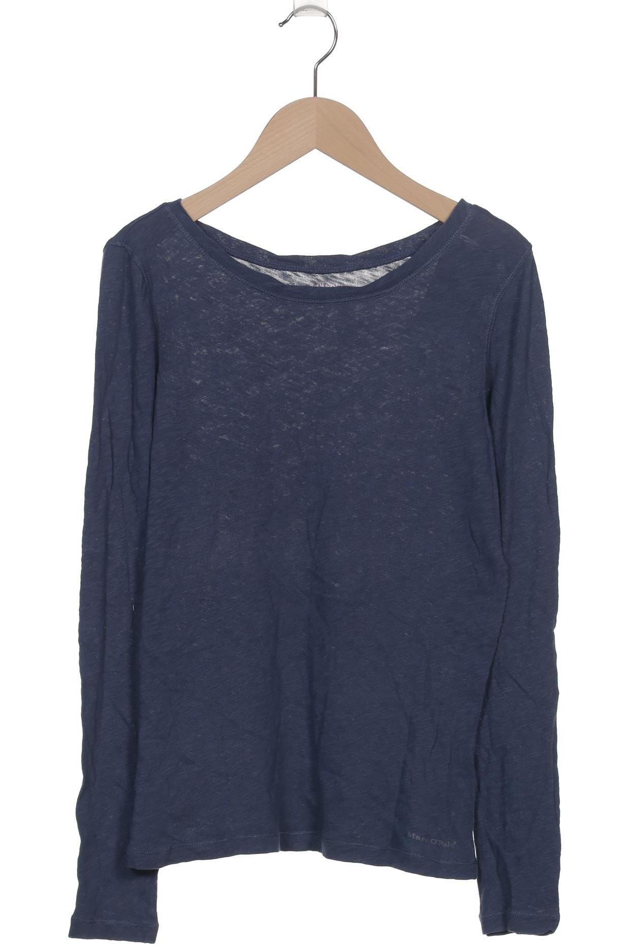 

Marc O Polo Damen Langarmshirt, blau, Gr. 36