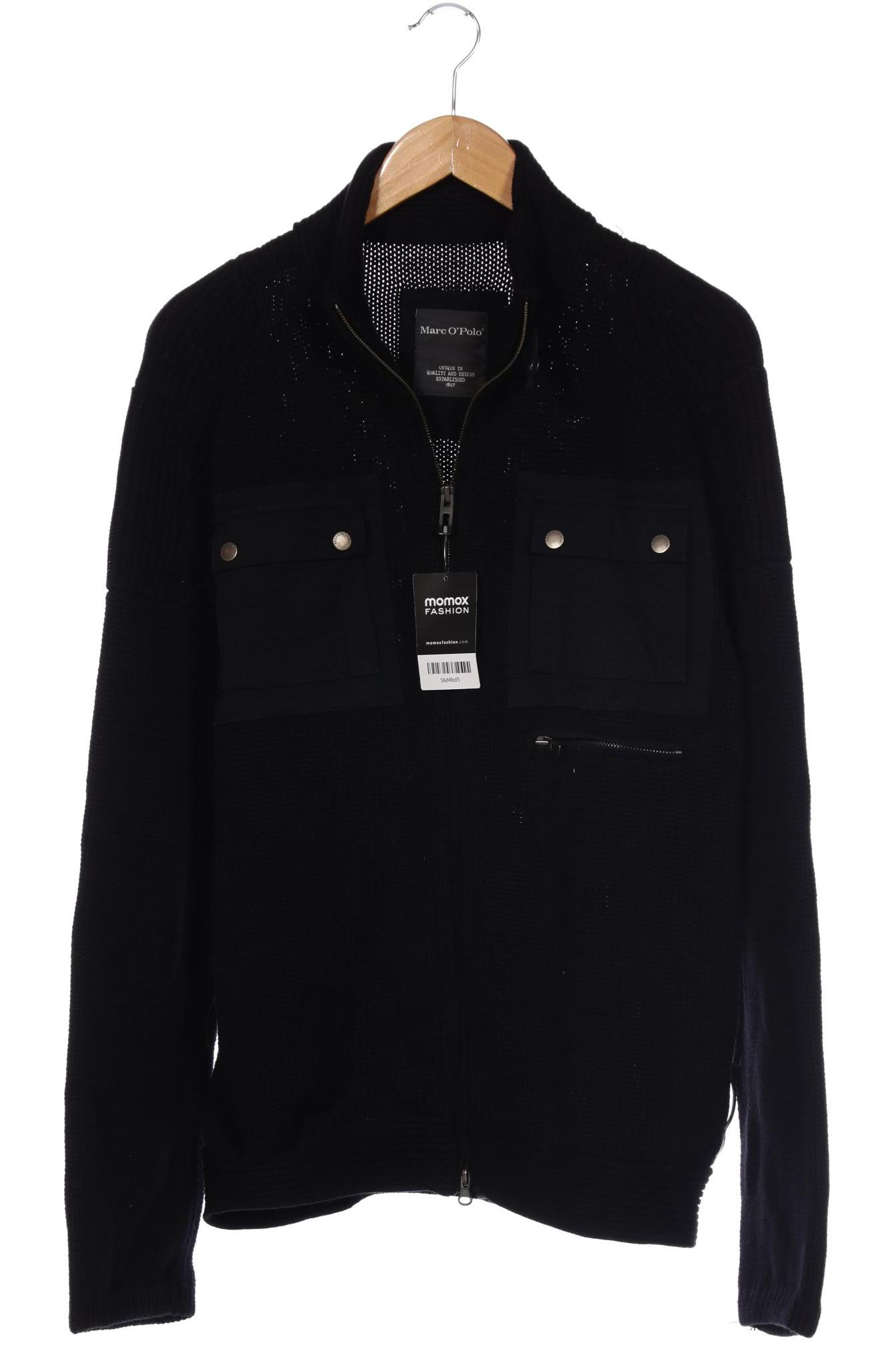 

Marc O Polo Herren Strickjacke, schwarz, Gr. 54
