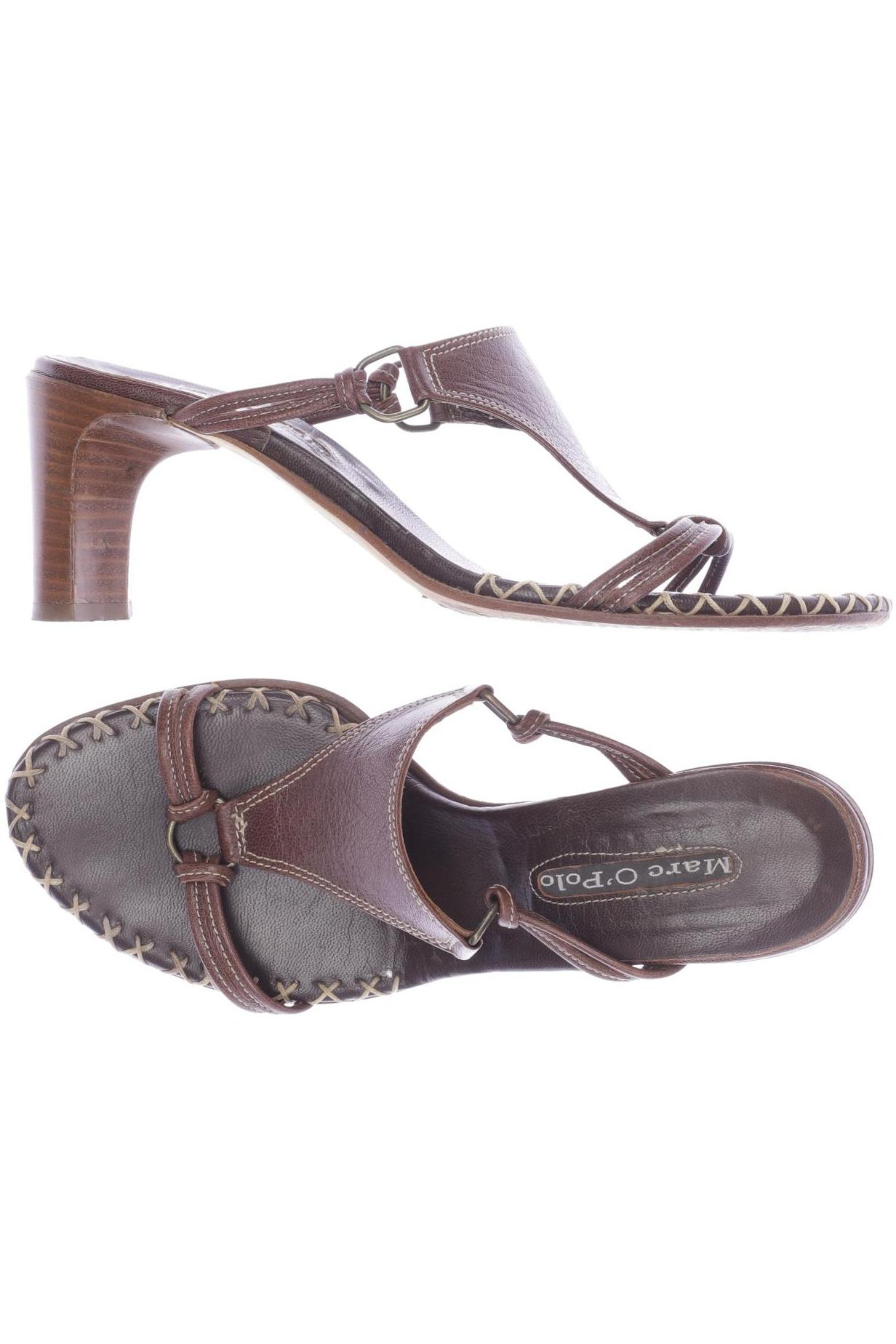 

Marc O Polo Damen Sandale, braun, Gr. 37