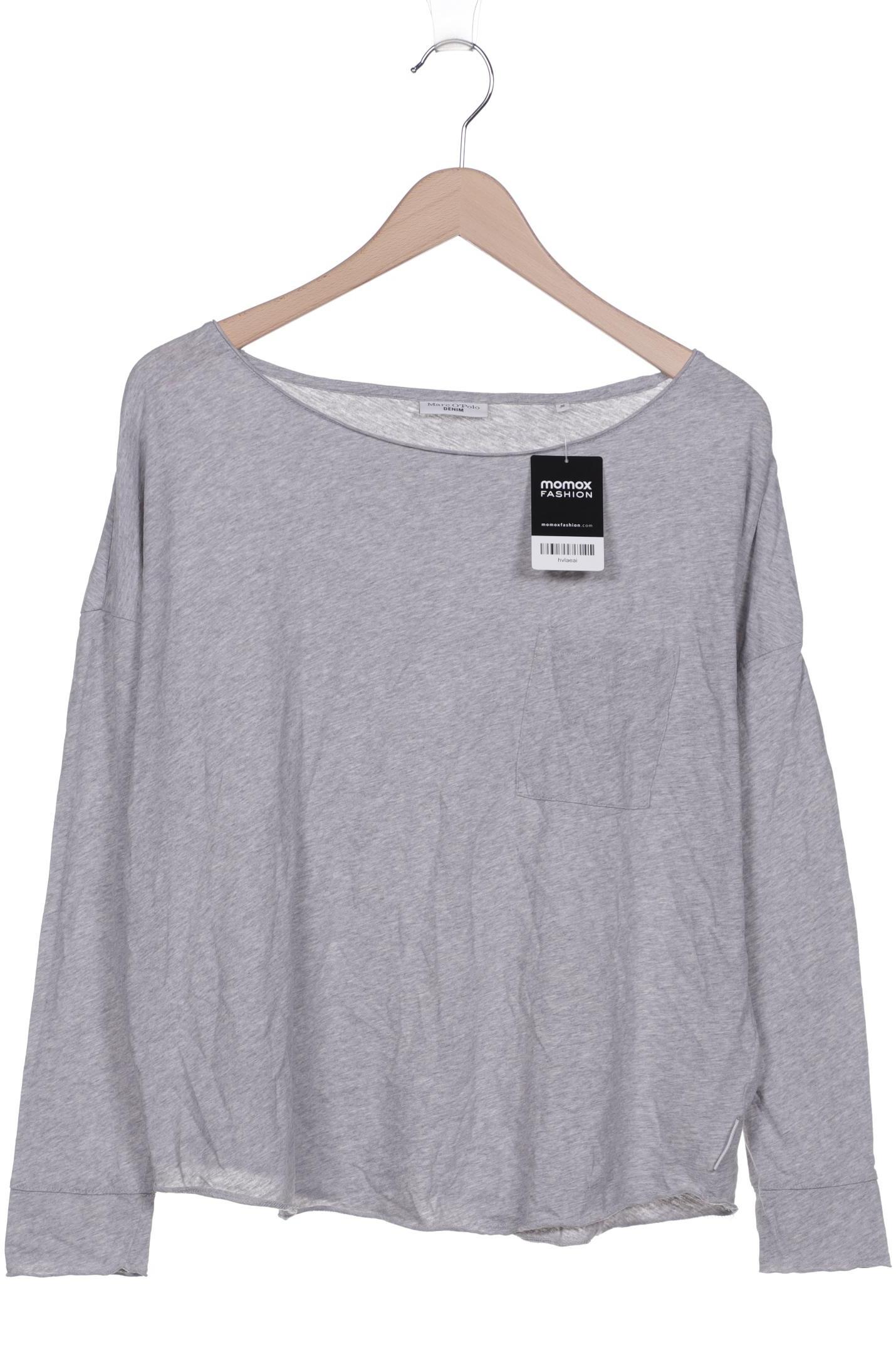 

Marc O Polo Damen Langarmshirt, grau, Gr. 38