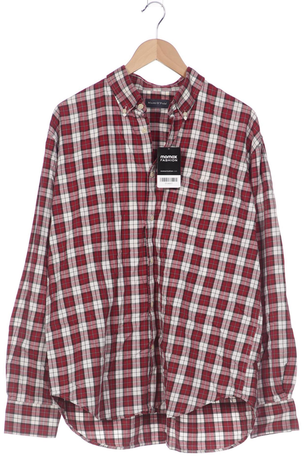 

Marc O Polo Herren Hemd, bordeaux, Gr. 56